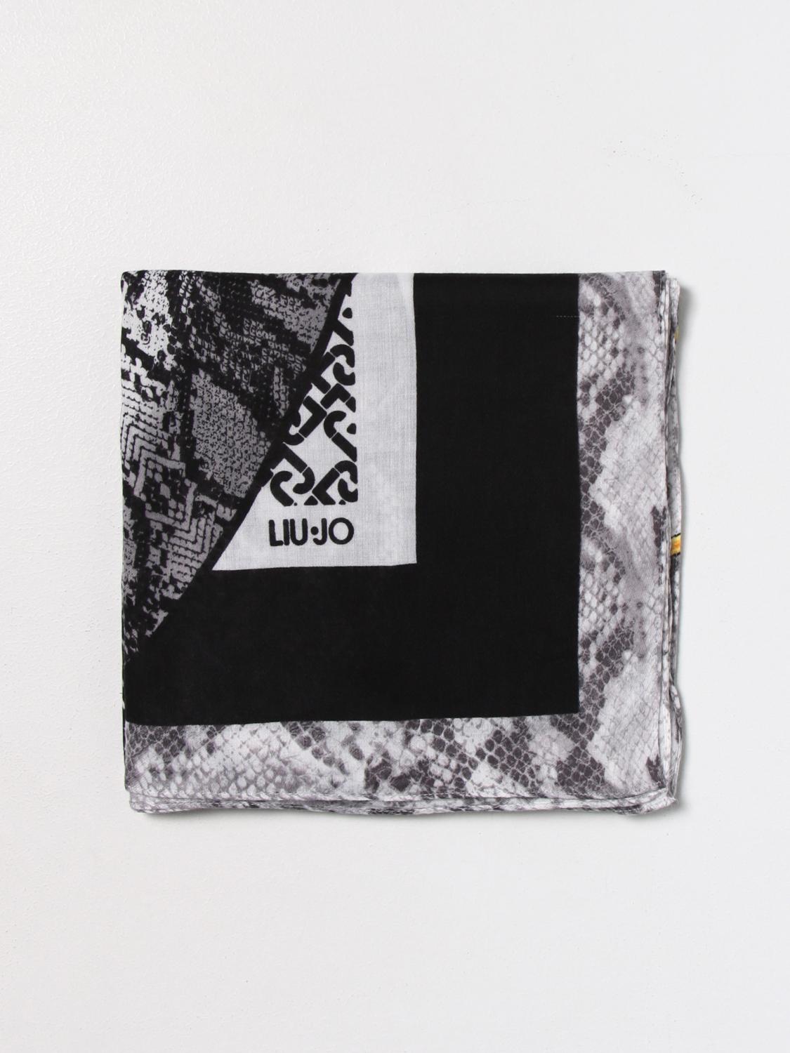 スカーフ LIU JO Woman Neck scarf Black 2A5041T0300 22222 Liu Jo Outlet: Neck scarf woman - Black | Liu Jo scarf