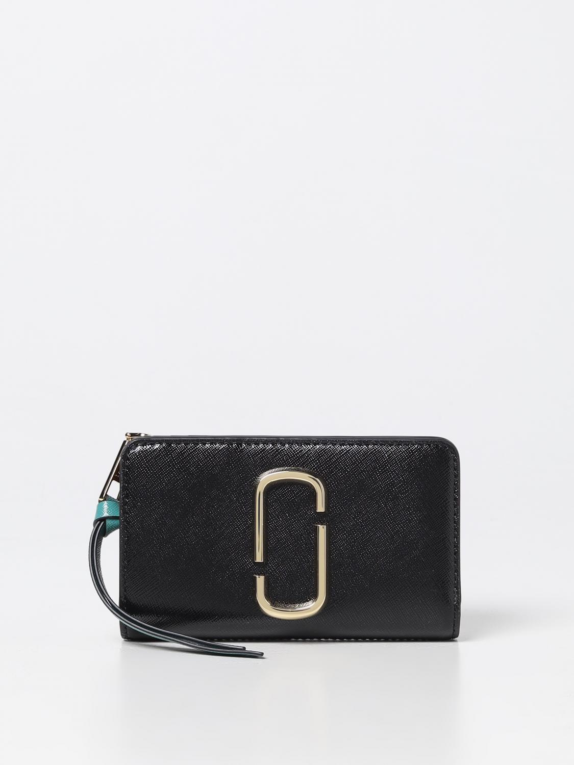 MARC JACOBS WALLET: Marc Jacobs wallet in saffiano leather, Black - Img 1