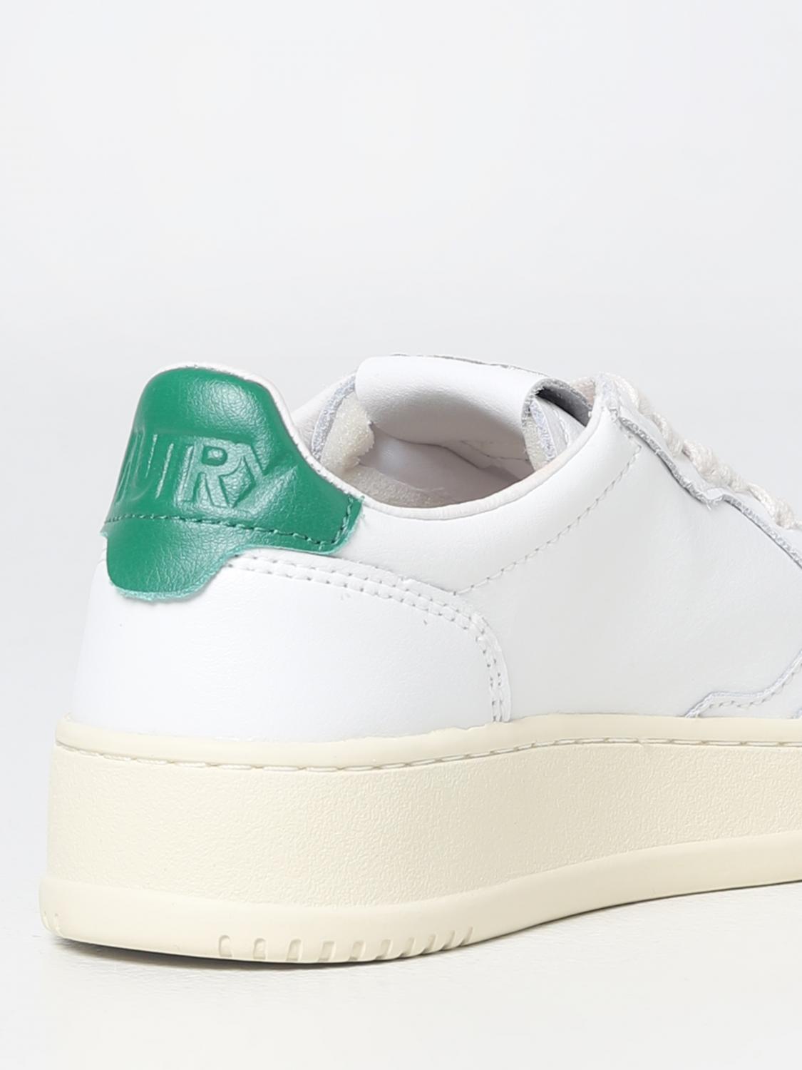 AUTRY: Medalist leather sneakers - White | Autry sneakers