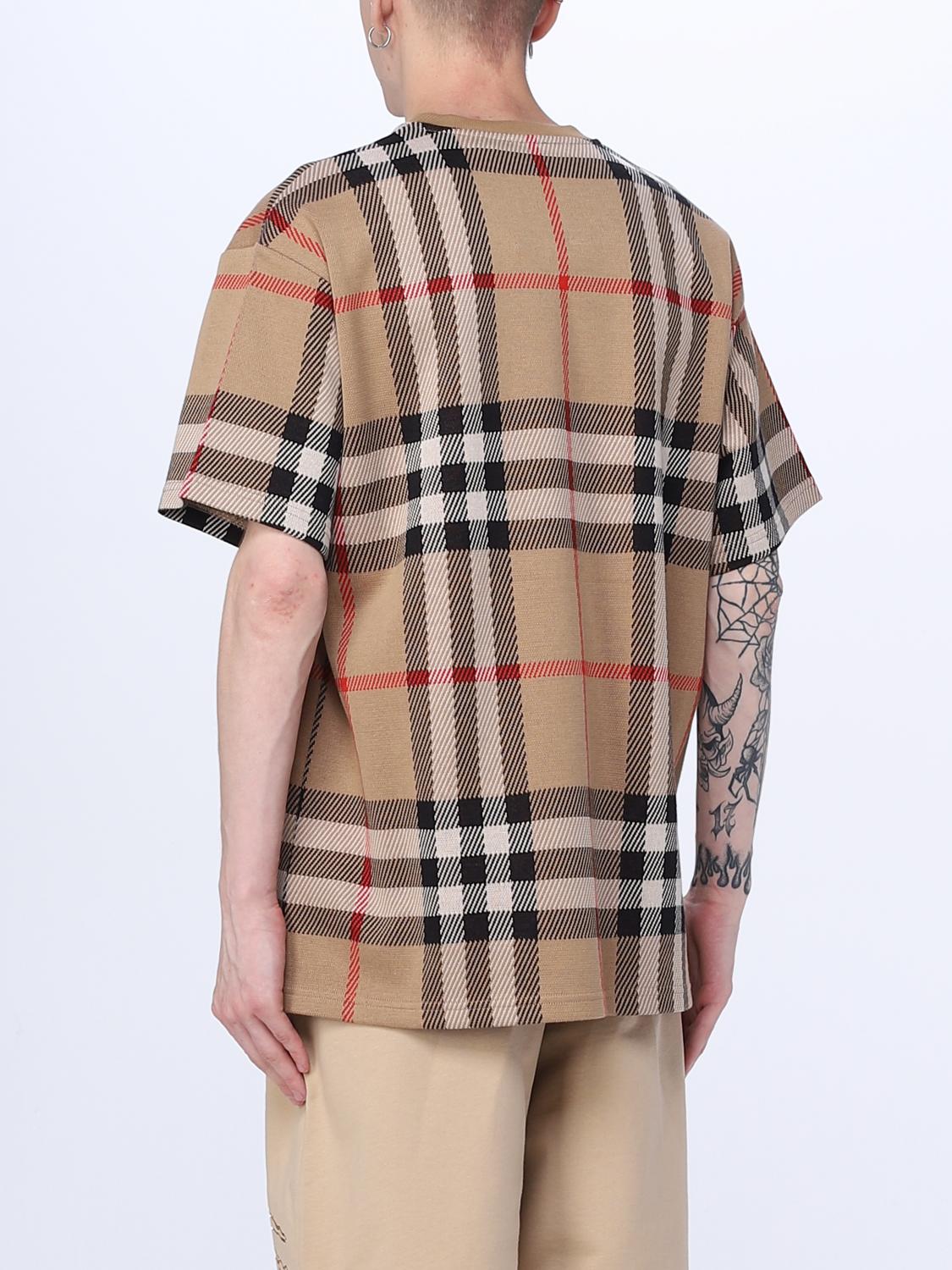 Burberry Tシャツ メンズ - ベージュ | 8072665 | GIGLIO.COM