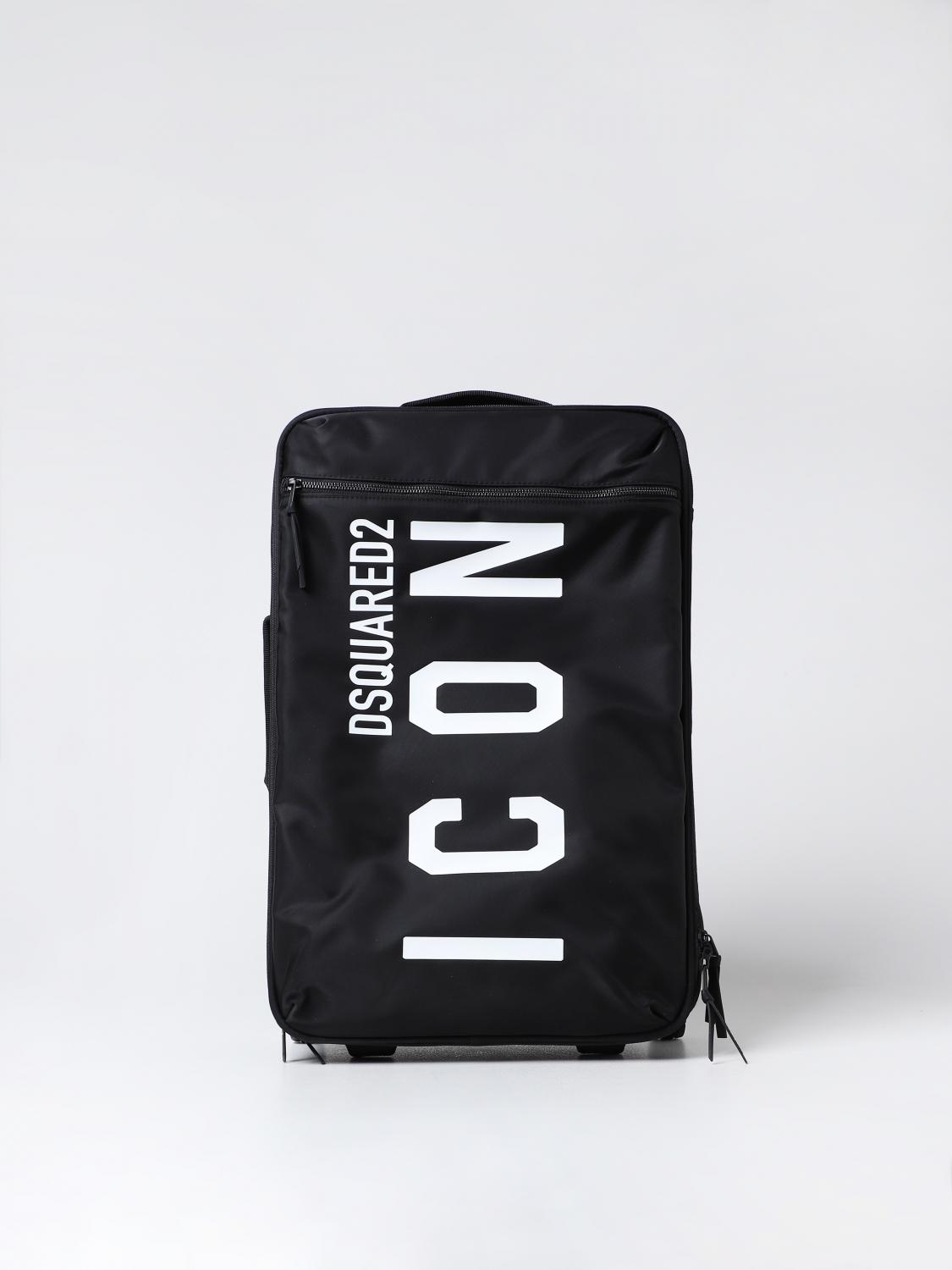 Dsquared2 Icon trolley in nylon and polycarbonate - Black