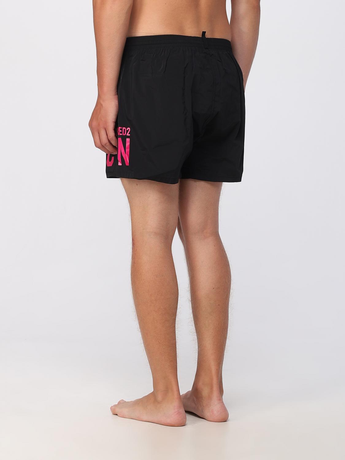 DSQUARED2 BADEMODE: Bademode herren Dsquared2, Schwarz 1 - Img 2