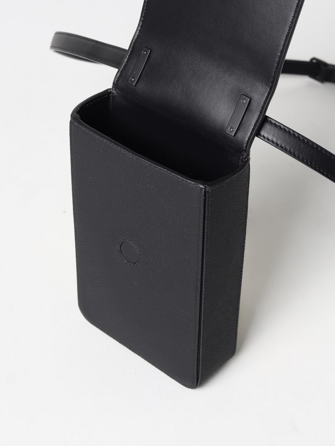 Burberry leather smartphone case - Black | 8069727 | GIGLIO.COM
