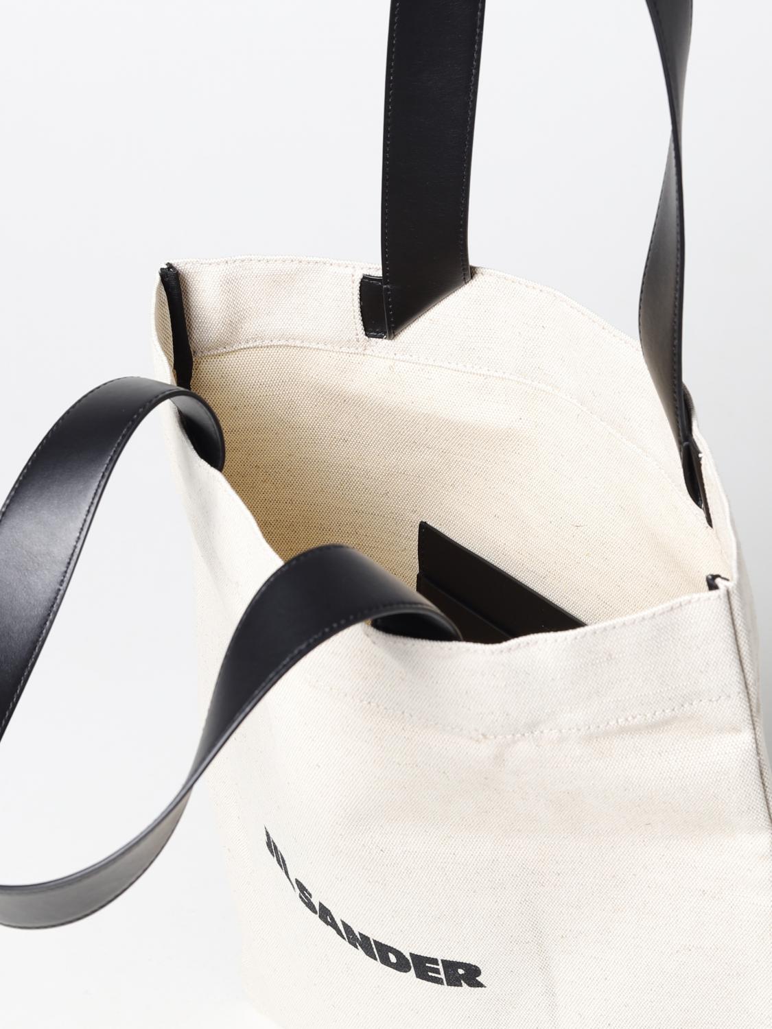 JIL SANDER BOLSO TOTE: Bolso de hombro mujer Jil Sander, Beige - Img 4
