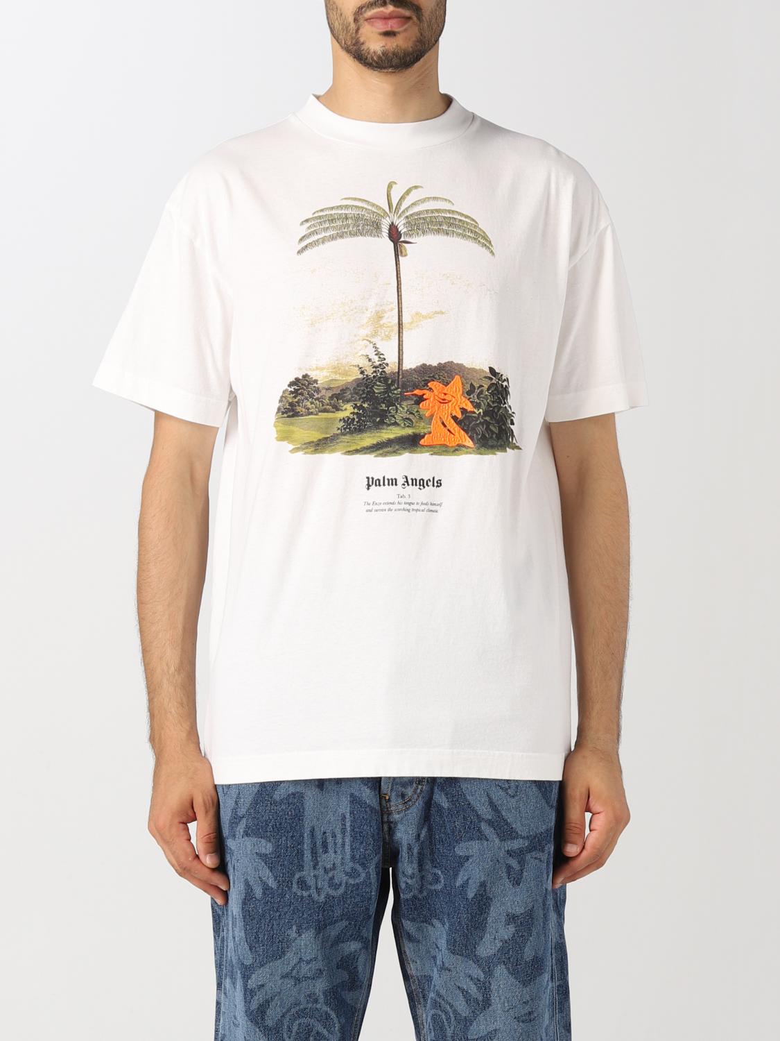 Palm Angels Enzo From The Tropics t-shirt in cotton - White