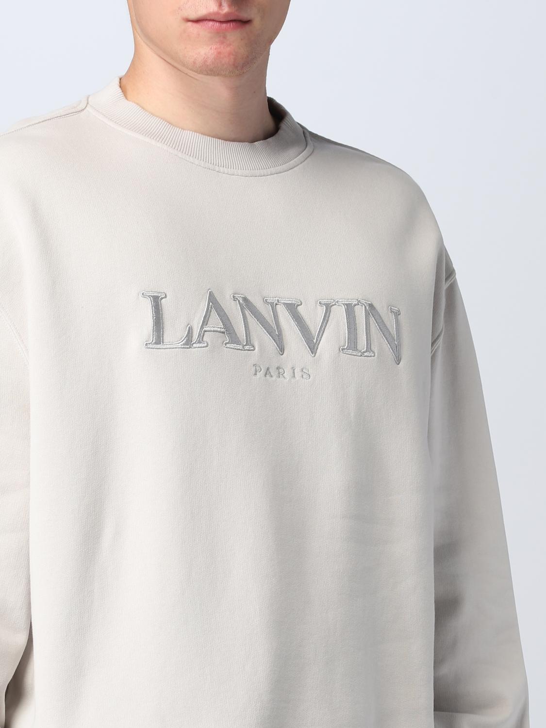 LANVIN: Sweatshirt men - Grey | Lanvin sweatshirt