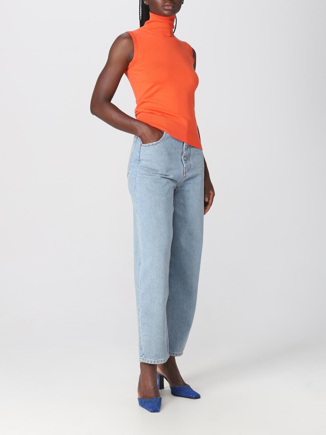 SPORTMAX TOP: Top mujer Sportmax, Naranja - Img 2