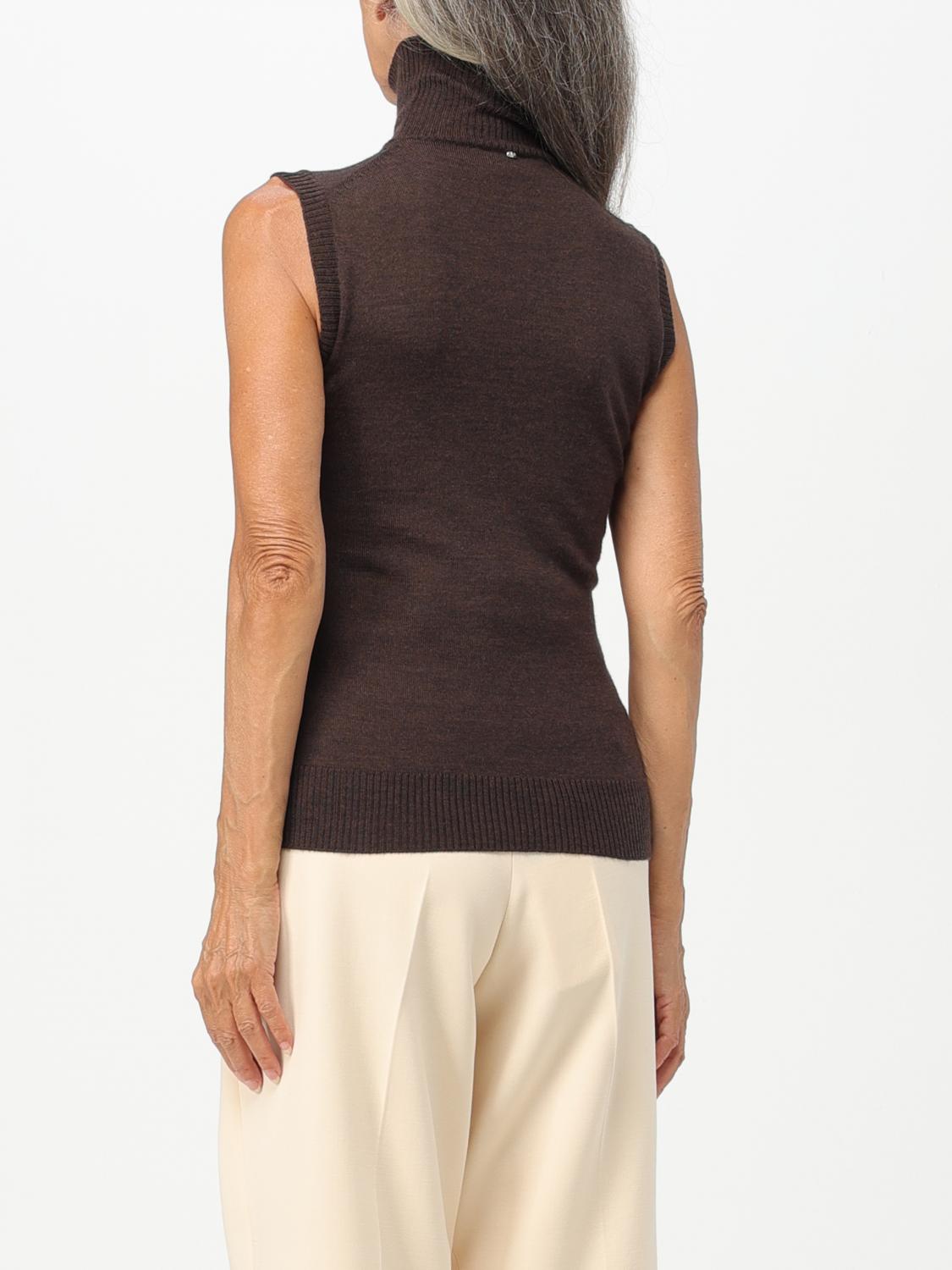 SPORTMAX TOP: Top damen Sportmax, Braun - Img 3