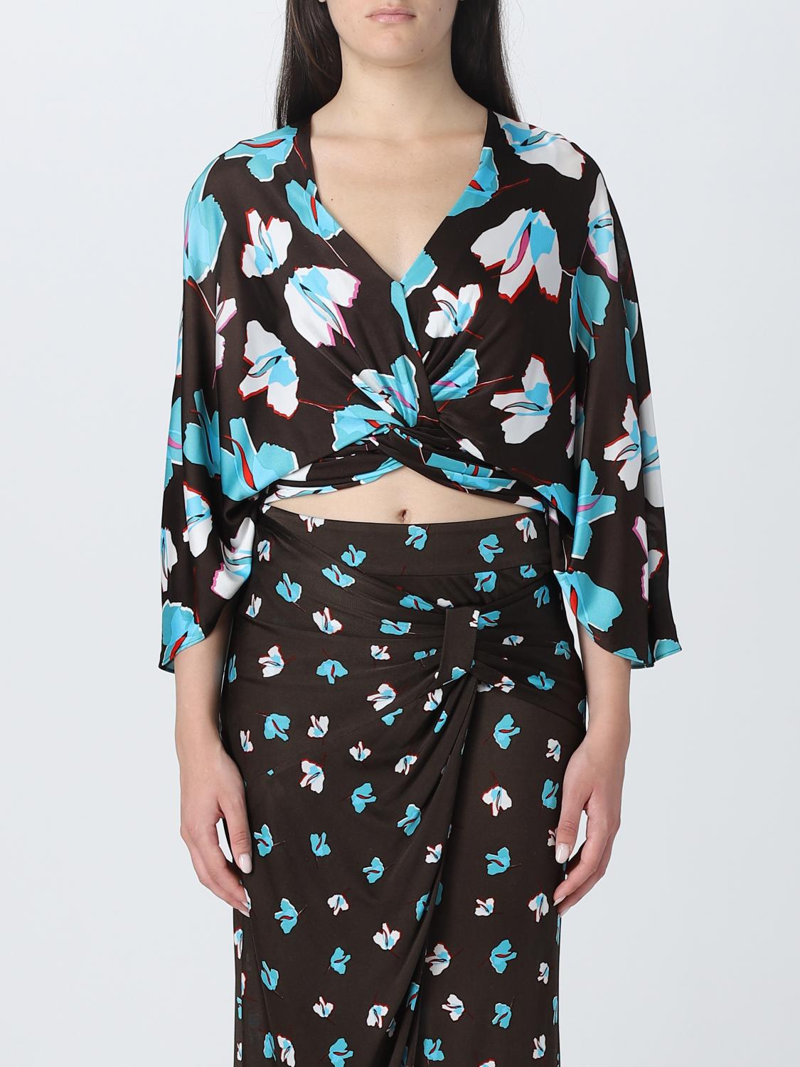 DIANE von FURSTENBERG 　 アルパカ　裏地シルク 1970s Diane Von Furstenberg Batik Print Maxi — Noble Vintage