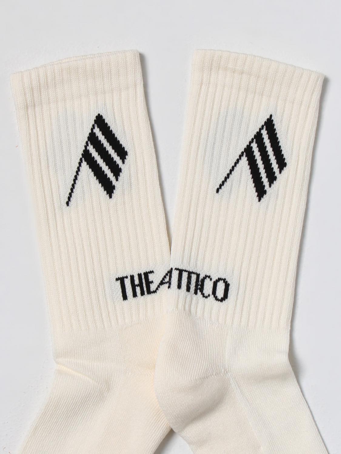 THE ATTICO CALCETINES: Calcetines mujer The Attico, Blanco - Img 2