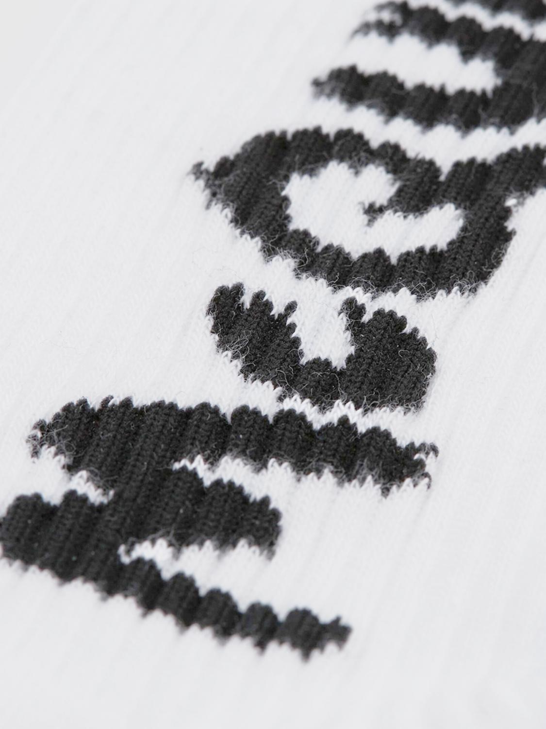 MCQUEEN CALZE: Calze Graffiti McQueen in cotone stretch, Bianco - Img 2