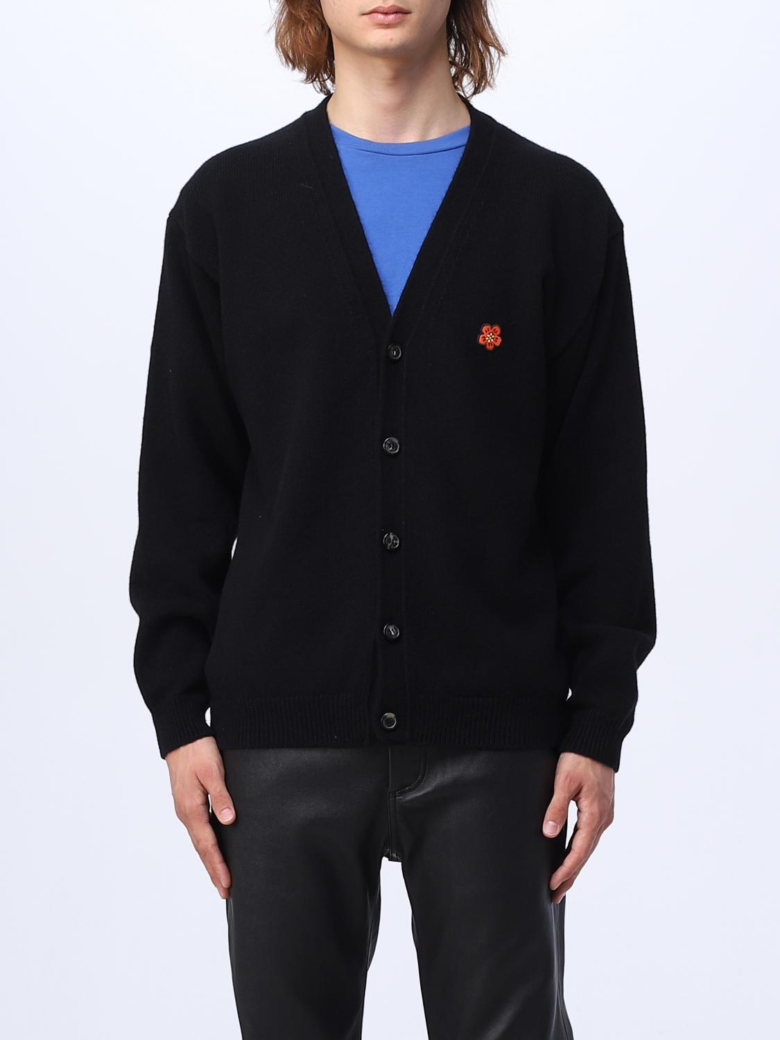 Kenzo wool cardigan - Black | FD65CA4183LC | GIGLIO.COM
