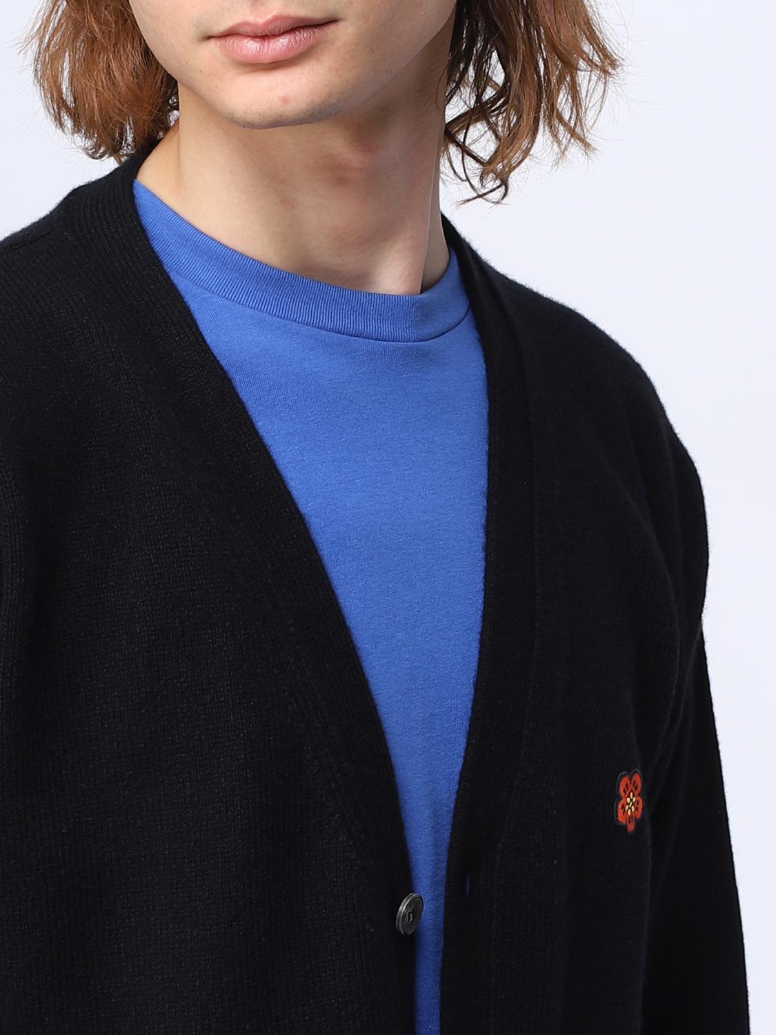 Kenzo wool cardigan - Black | FD65CA4183LC | GIGLIO.COM
