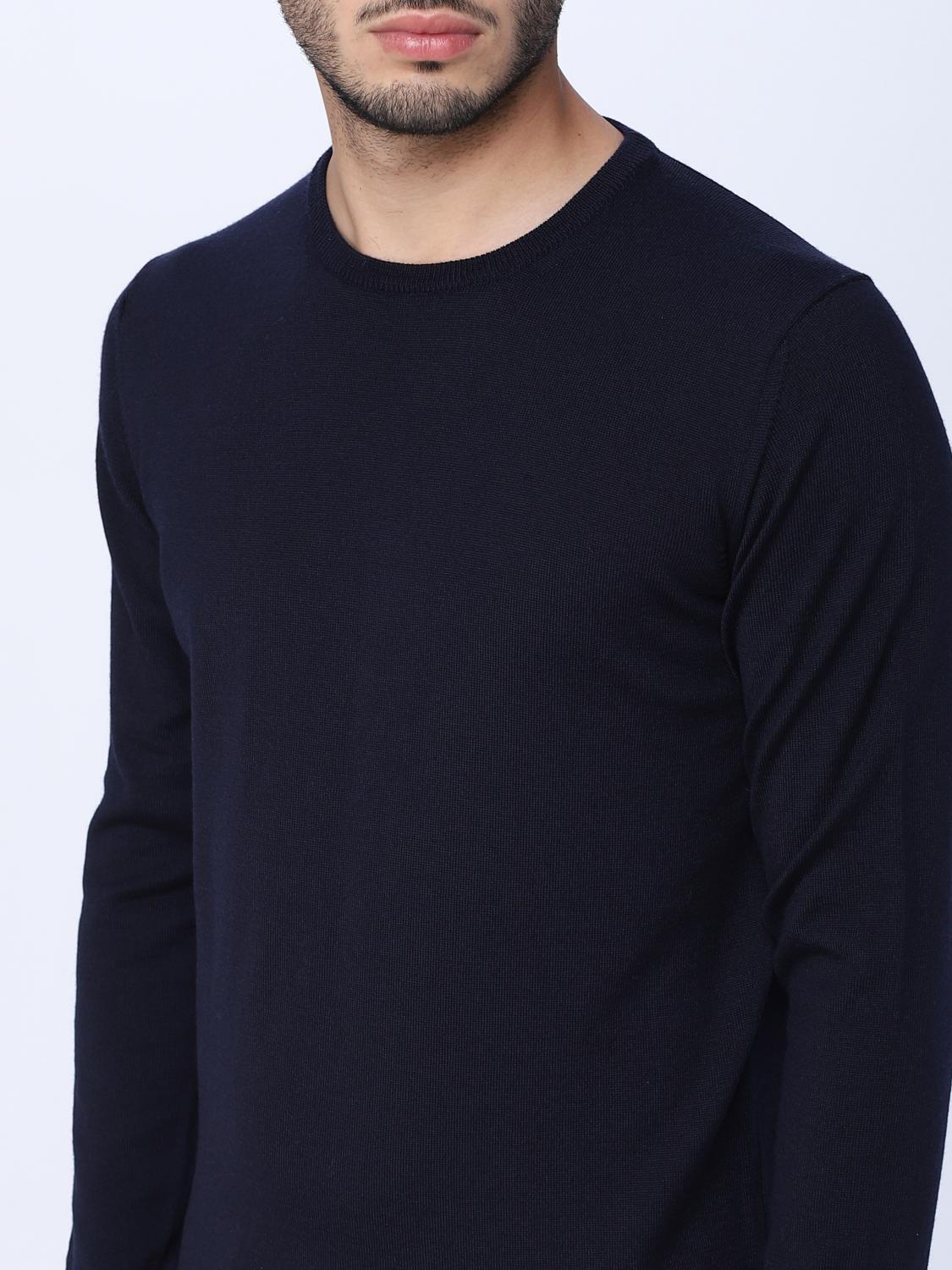 ROBERTO COLLINA PULL: Pull homme Roberto Collina, Bleu - Img 3