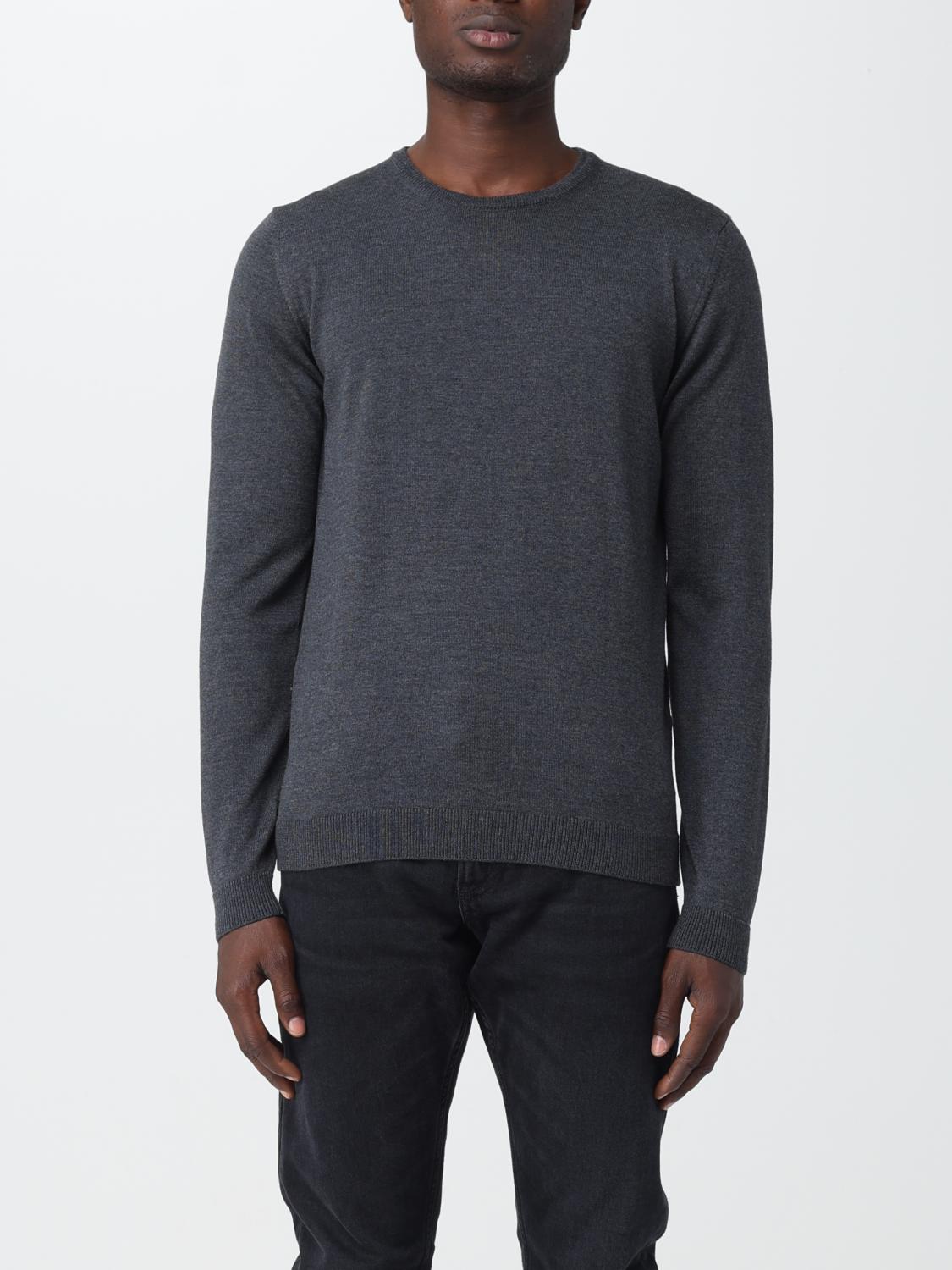 ROBERTO COLLINA PULL: Pull homme Roberto Collina, Gris - Img 1