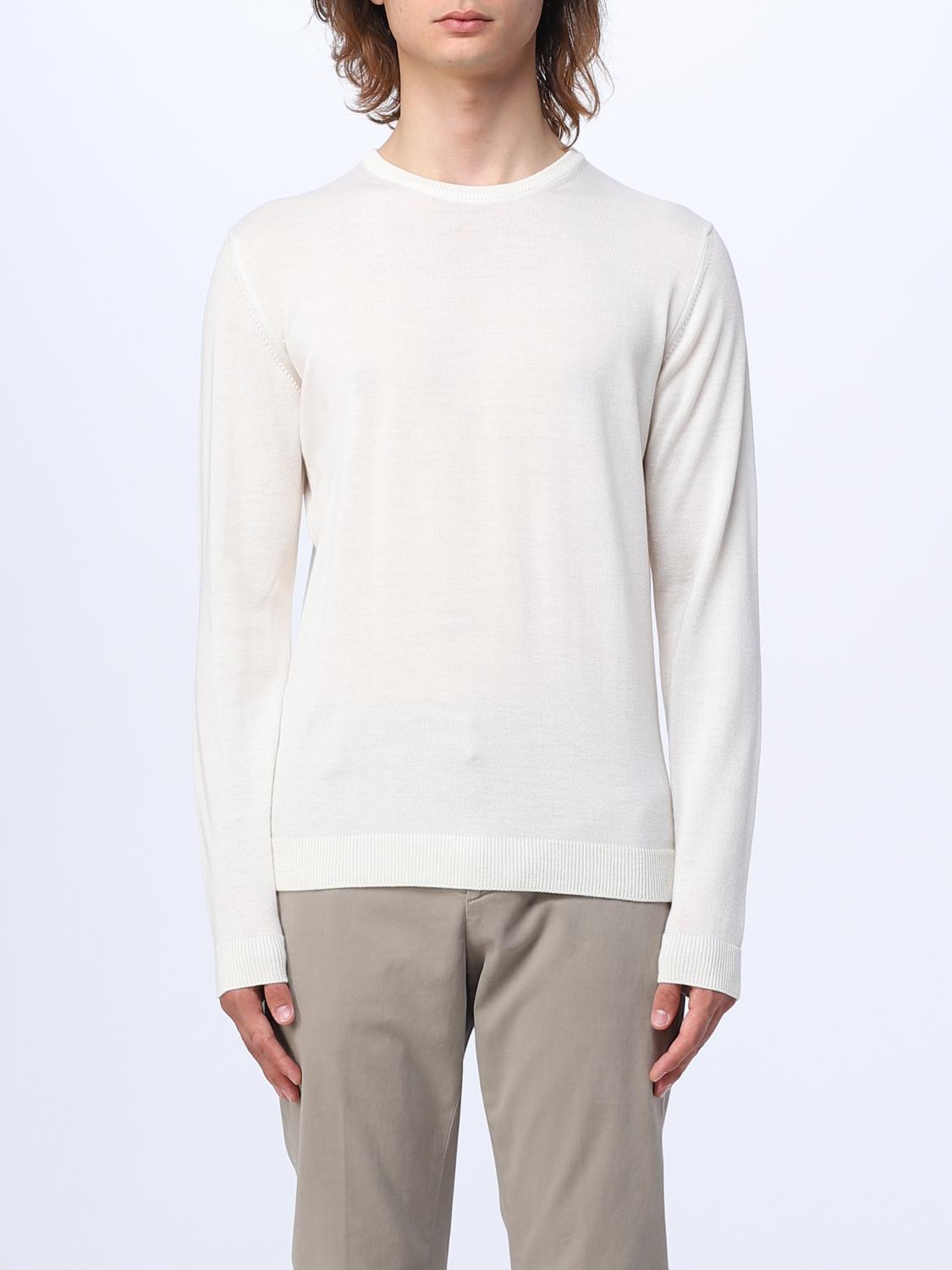 ROBERTO COLLINA PULL: Pull homme Roberto Collina, Beige - Img 1