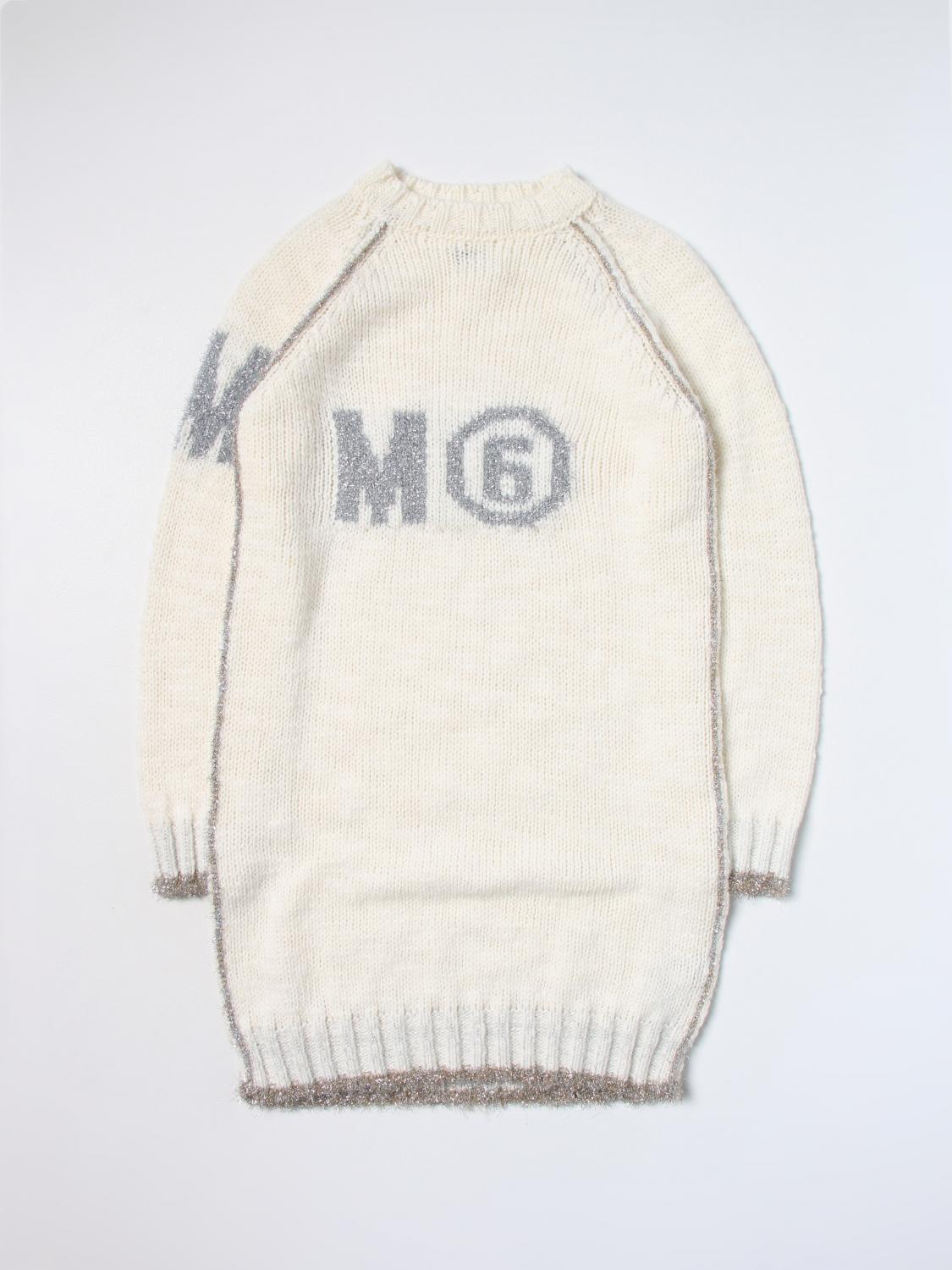 MM6 MAISON MARGIELA 드레스: 드레스 남아 Mm6 Maison Margiela, 화이트 - Img 1