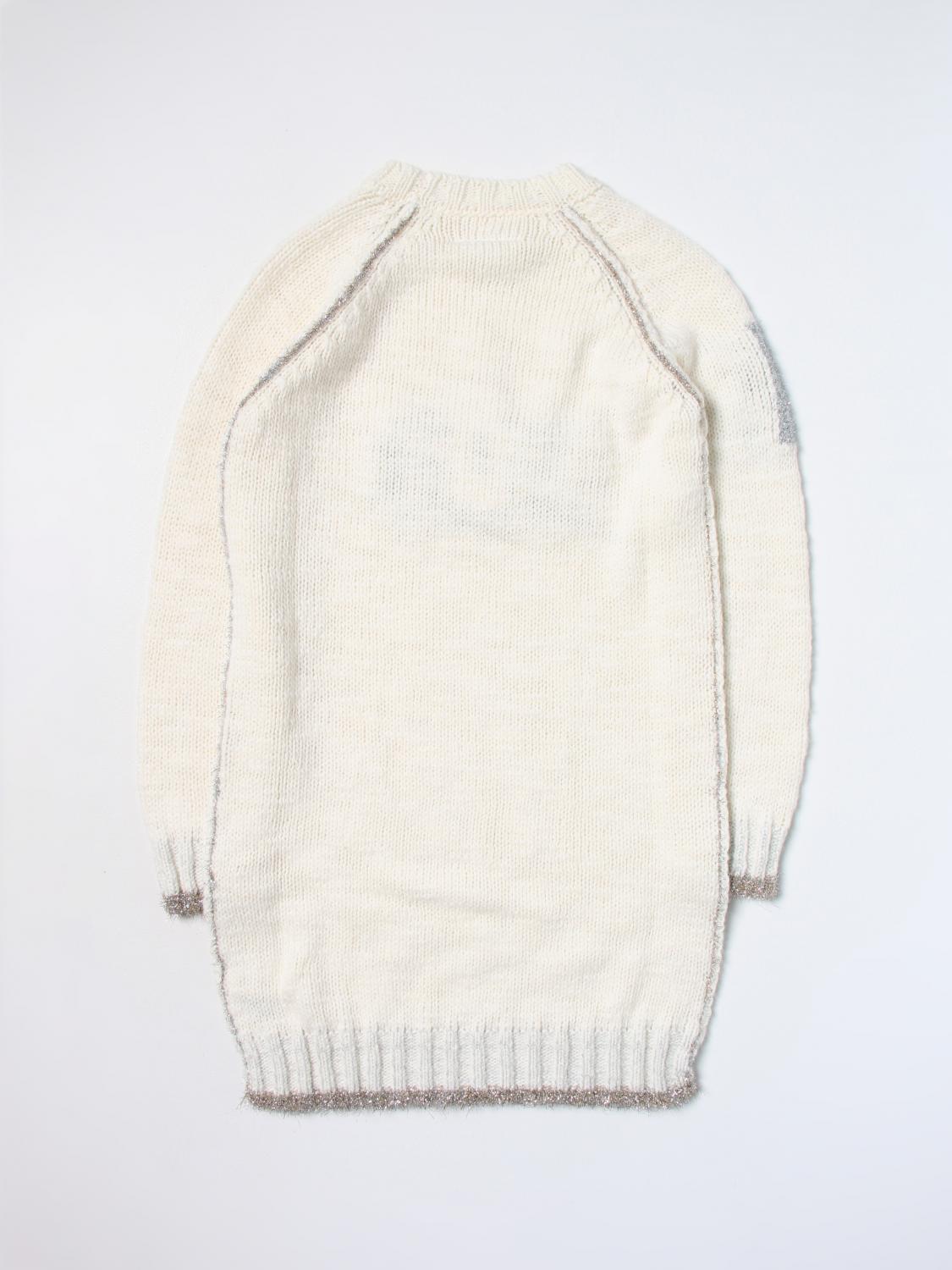 MM6 MAISON MARGIELA 드레스: 드레스 남아 Mm6 Maison Margiela, 화이트 - Img 2