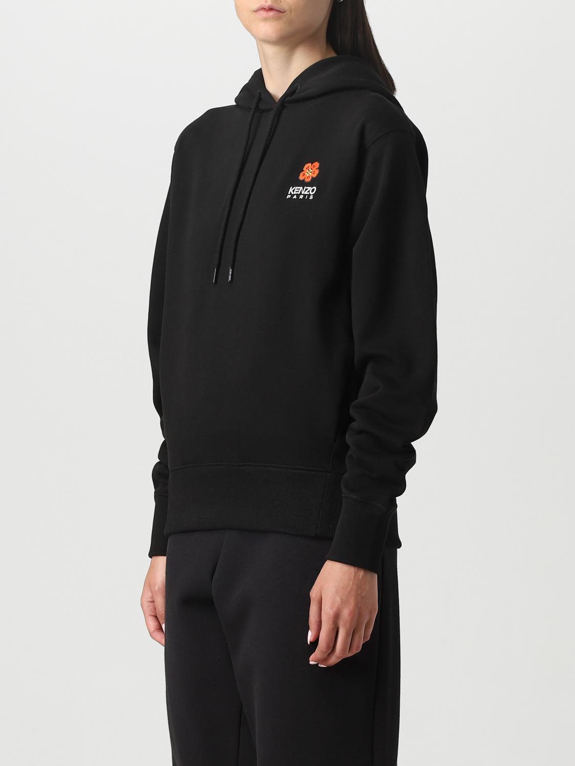 KENZO ブラック スウェット Sサイズ KENZO：スウェットシャツ レディース - ブラック | GIGLIO.COM