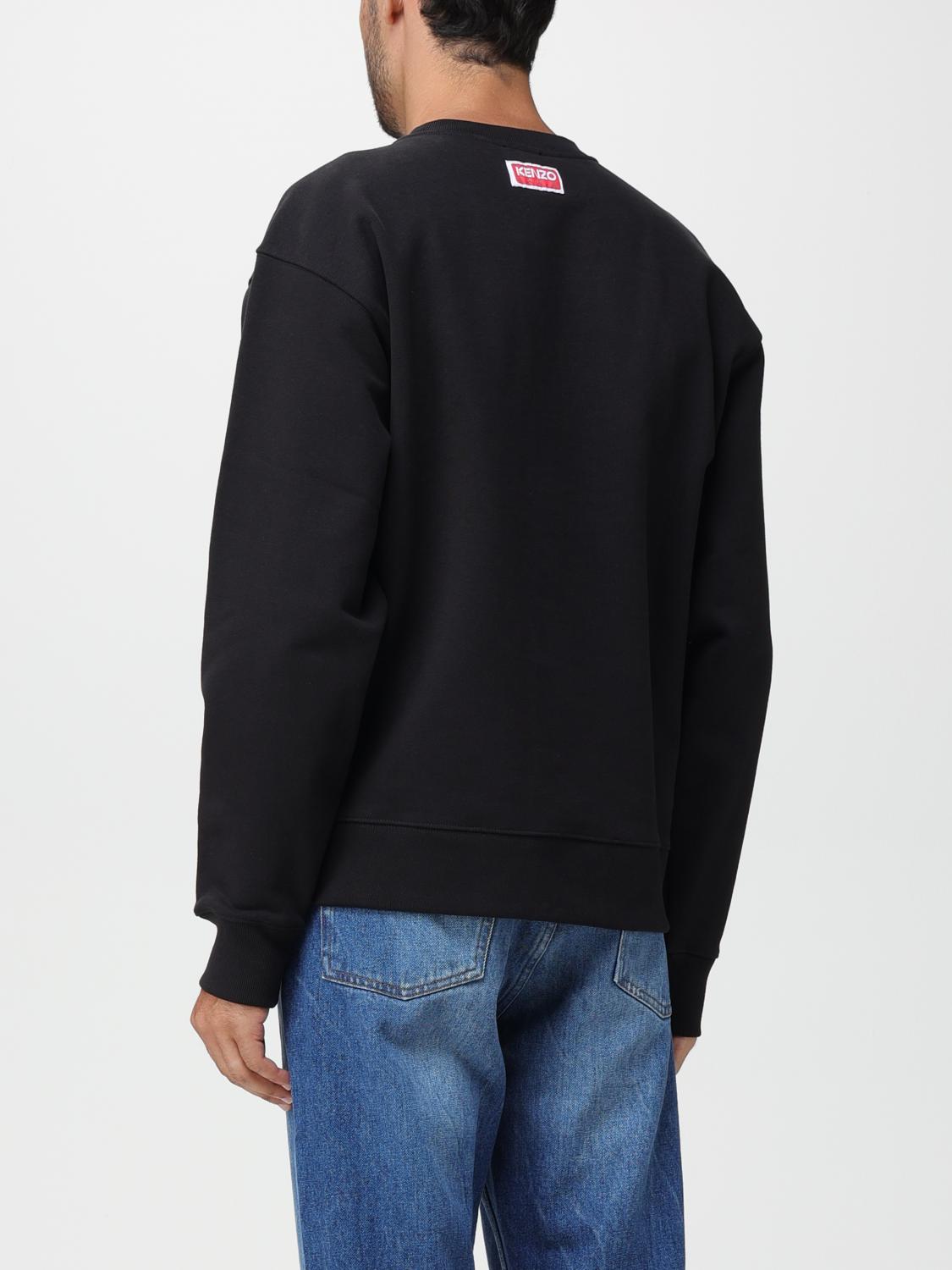 KENZO SWEATSHIRT: Kenzo Boke Flower sweatshirt in cotton, Black - Img 3