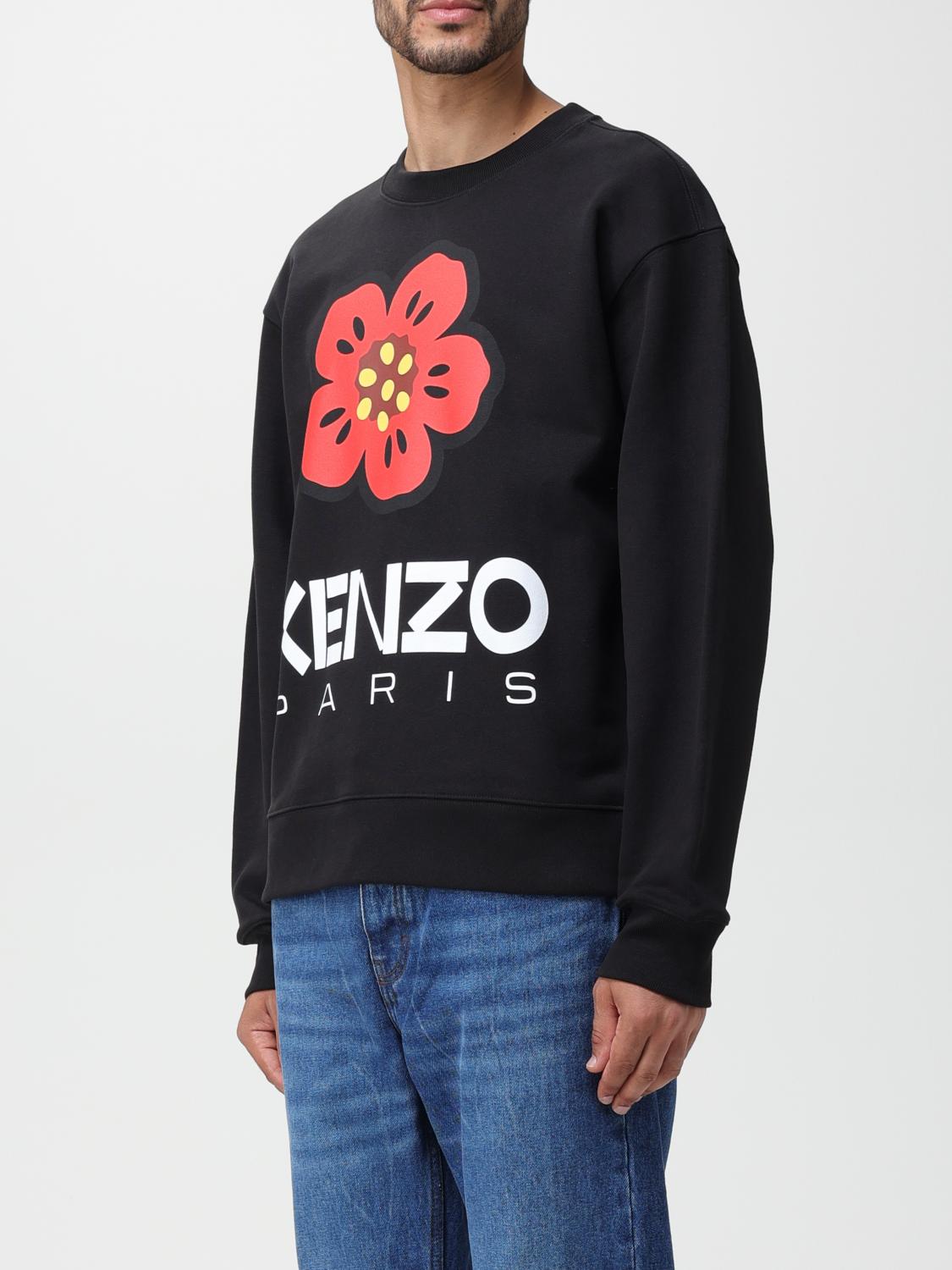Kenzo Outlet: Boke Flower sweatshirt in cotton - Black