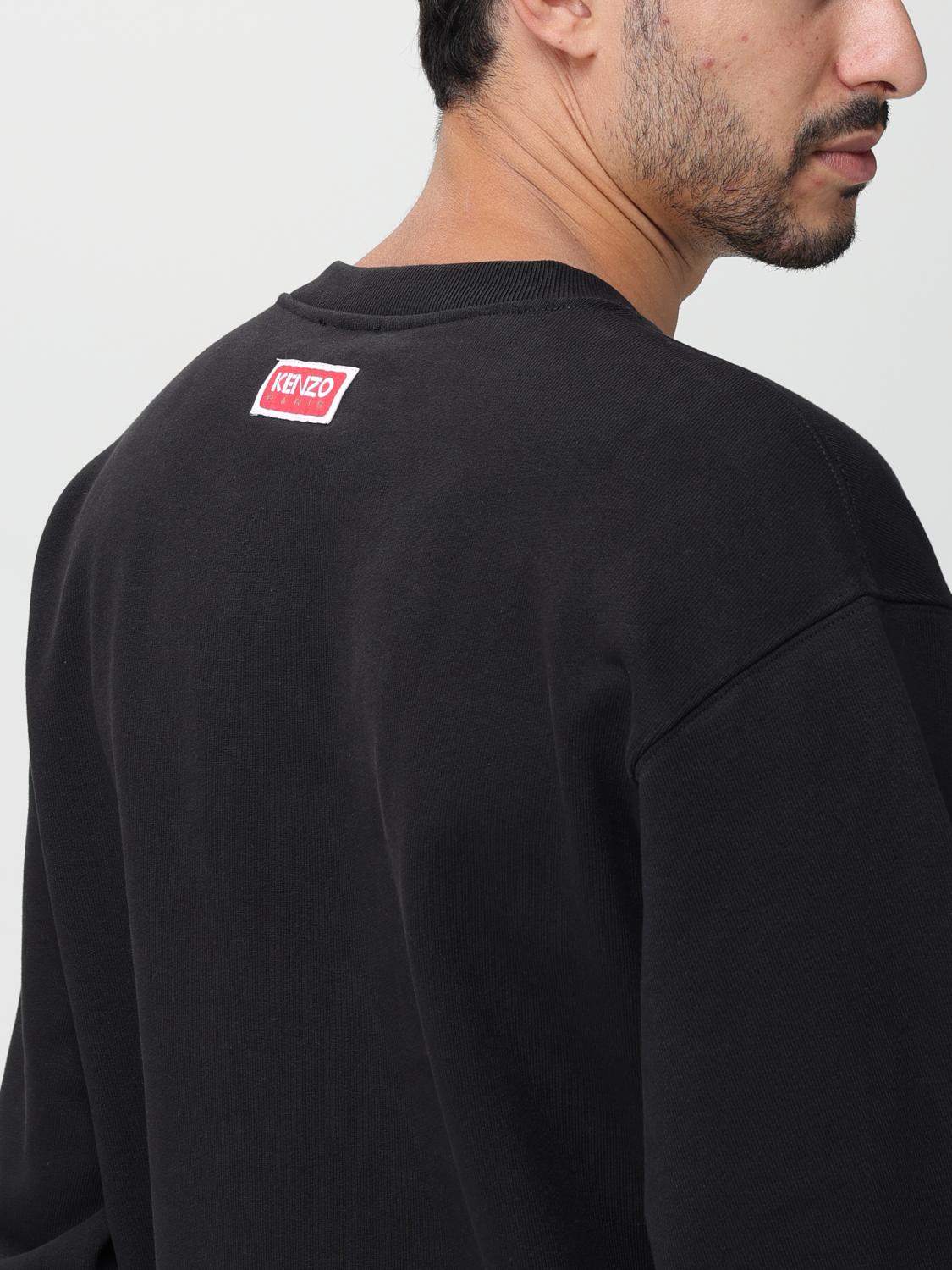 KENZO SWEATSHIRT: Kenzo Boke Flower sweatshirt in cotton, Black - Img 5