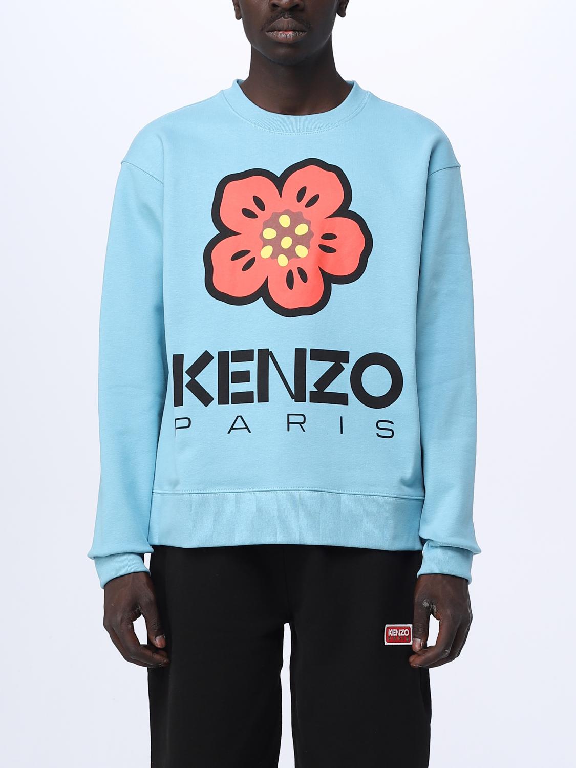 KENZO SUDADERA: Sudadera hombre Kenzo, Azul Oscuro - Img 1
