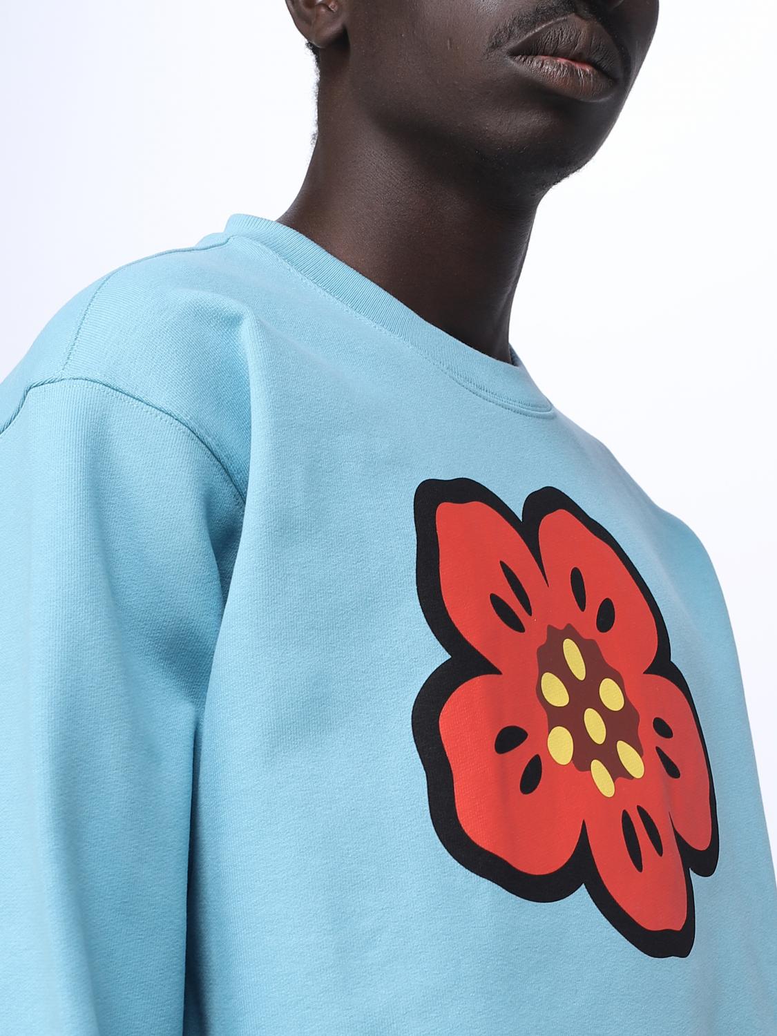 KENZO SUDADERA: Sudadera hombre Kenzo, Azul Oscuro - Img 5