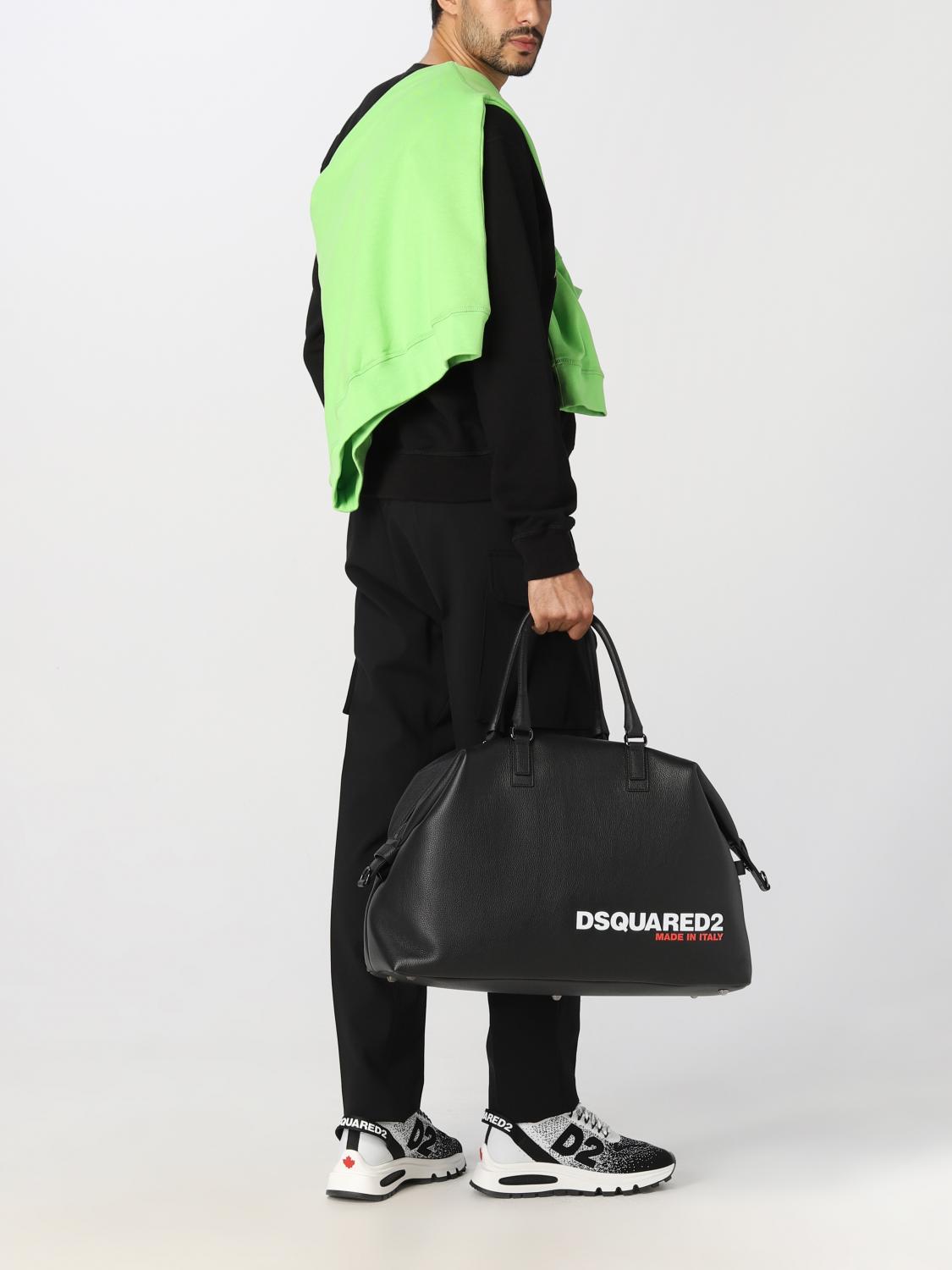 DSQUARED2 MALETA: Bolsos hombre Dsquared2, Negro - Img 2