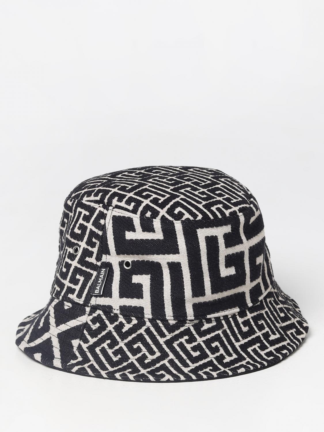 BALMAIN GORRO: Gorro hombre Balmain, Negro - Img 2