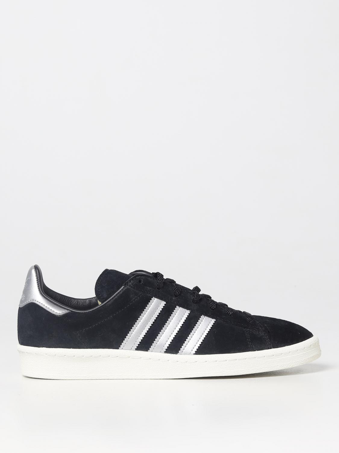 ADIDAS ORIGINALS SNEAKERS: Adidas Originals Campus 80s sneakers in suede, Black - Img 1