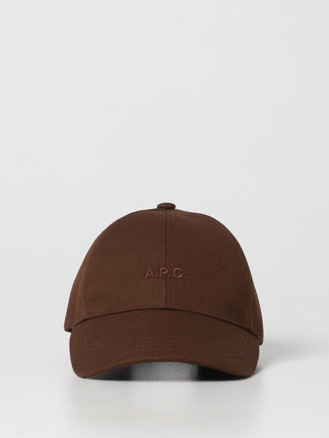 A.P.C. CAPPELLO: Cappello Charlie A.P.C. in cotone, Marrone - Img 2
