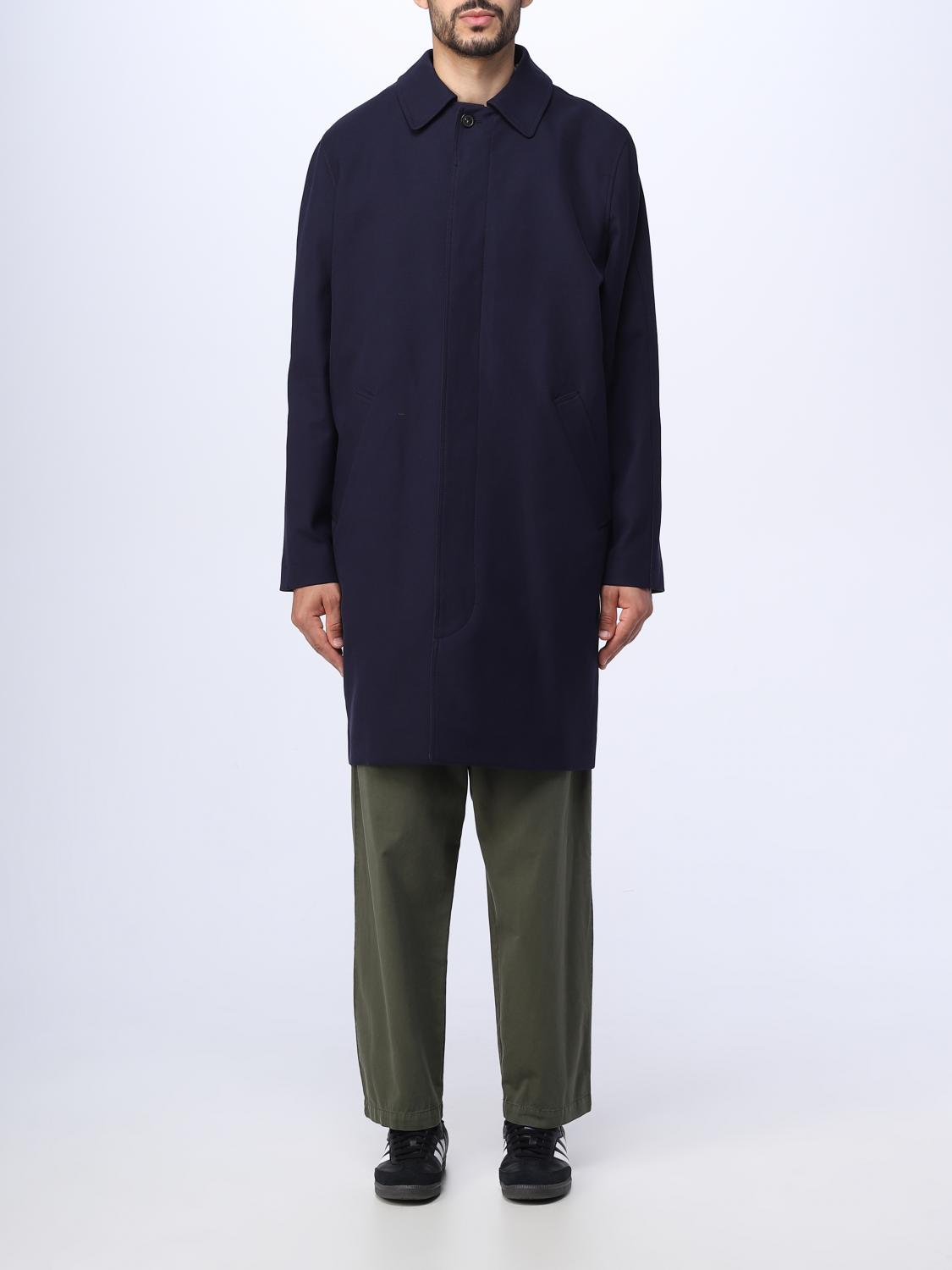 A.P.C. 코트: 코트 남성 A.P.C., 블루 - Img 1