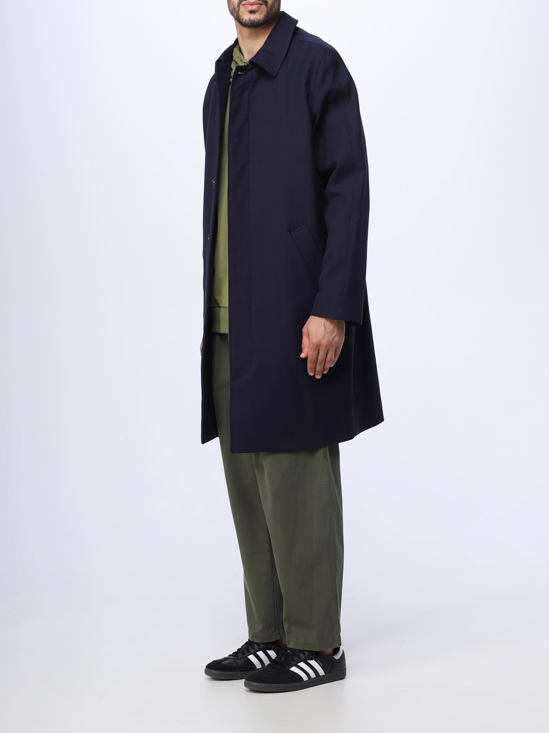 A.P.C. 코트: 코트 남성 A.P.C., 블루 - Img 4