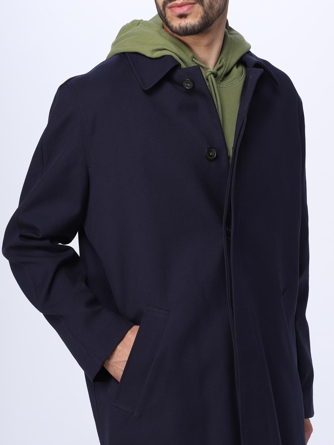 A.P.C. 코트: 코트 남성 A.P.C., 블루 - Img 5
