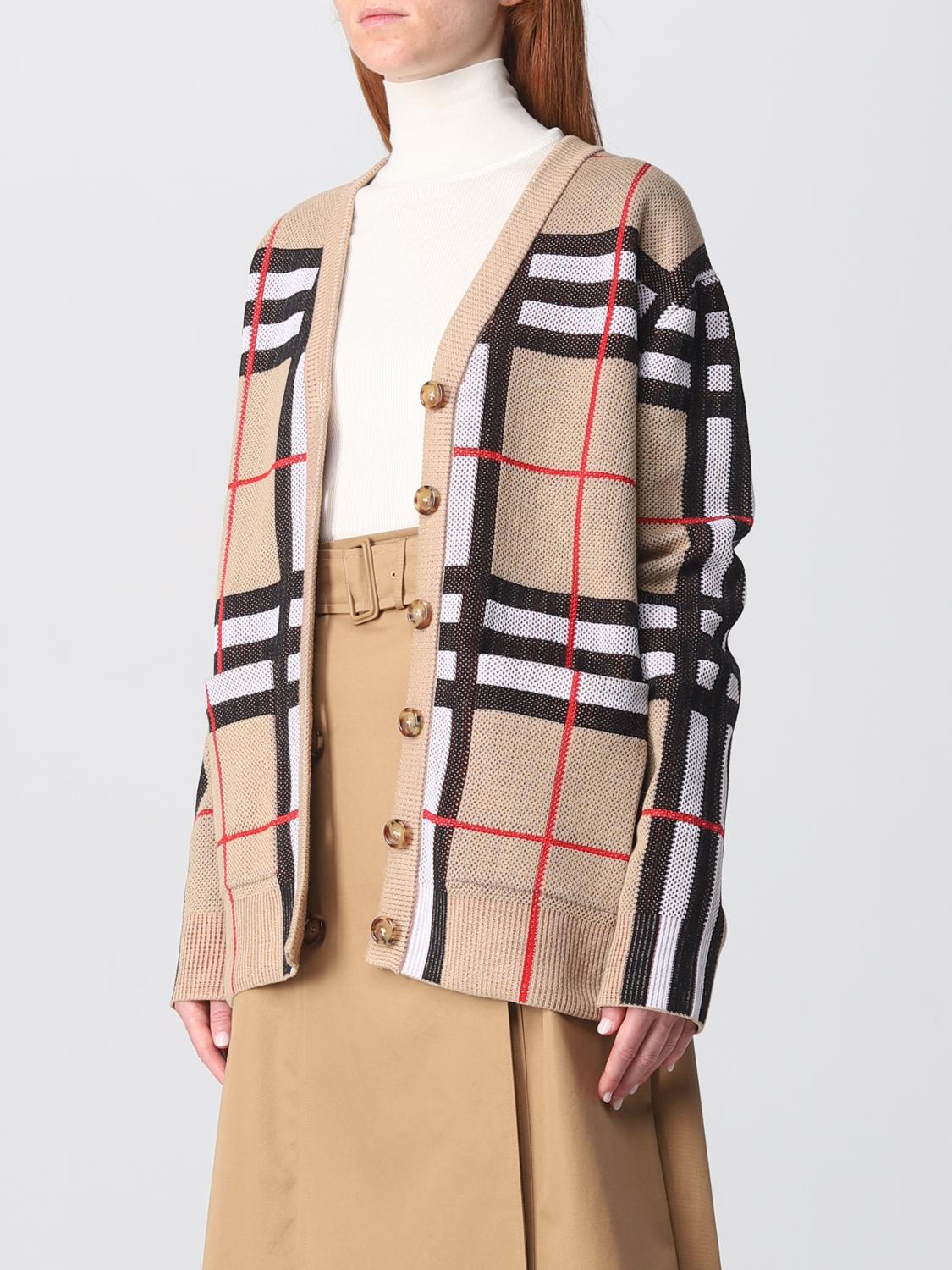 BURBERRY PULLOVER: Pullover damen Burberry, Beige - Img 4