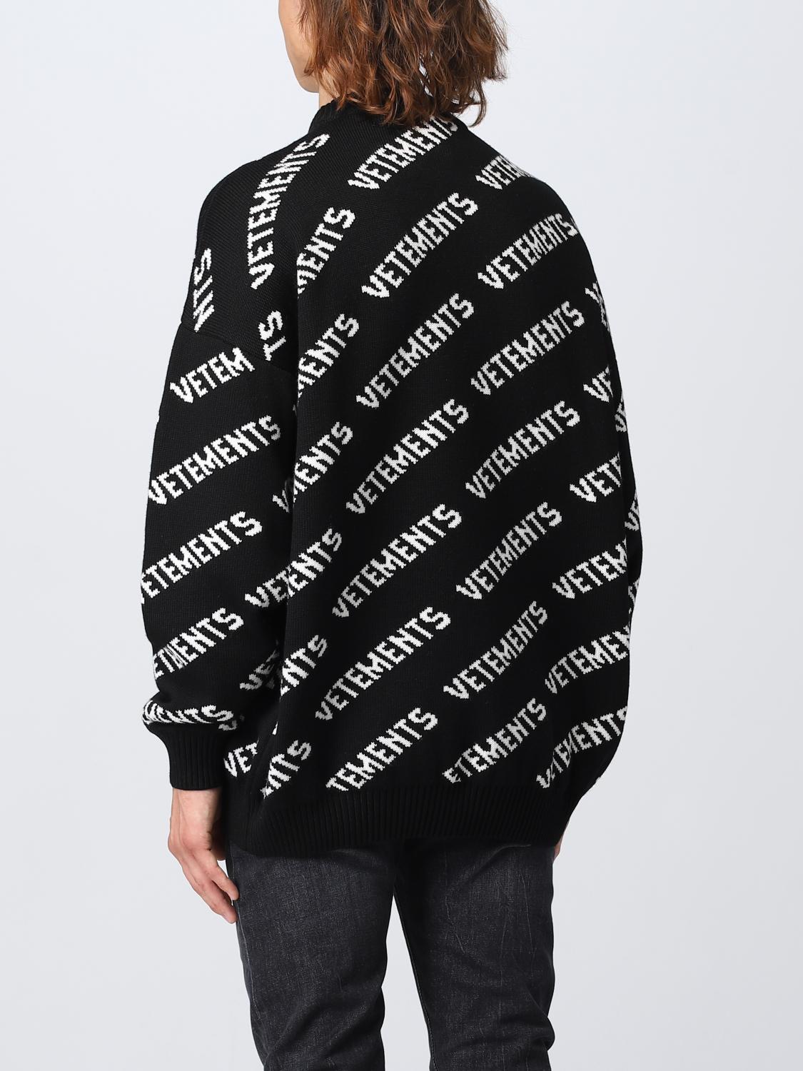 Vetements Outlet: Sweater men - Black | Vetements sweater
