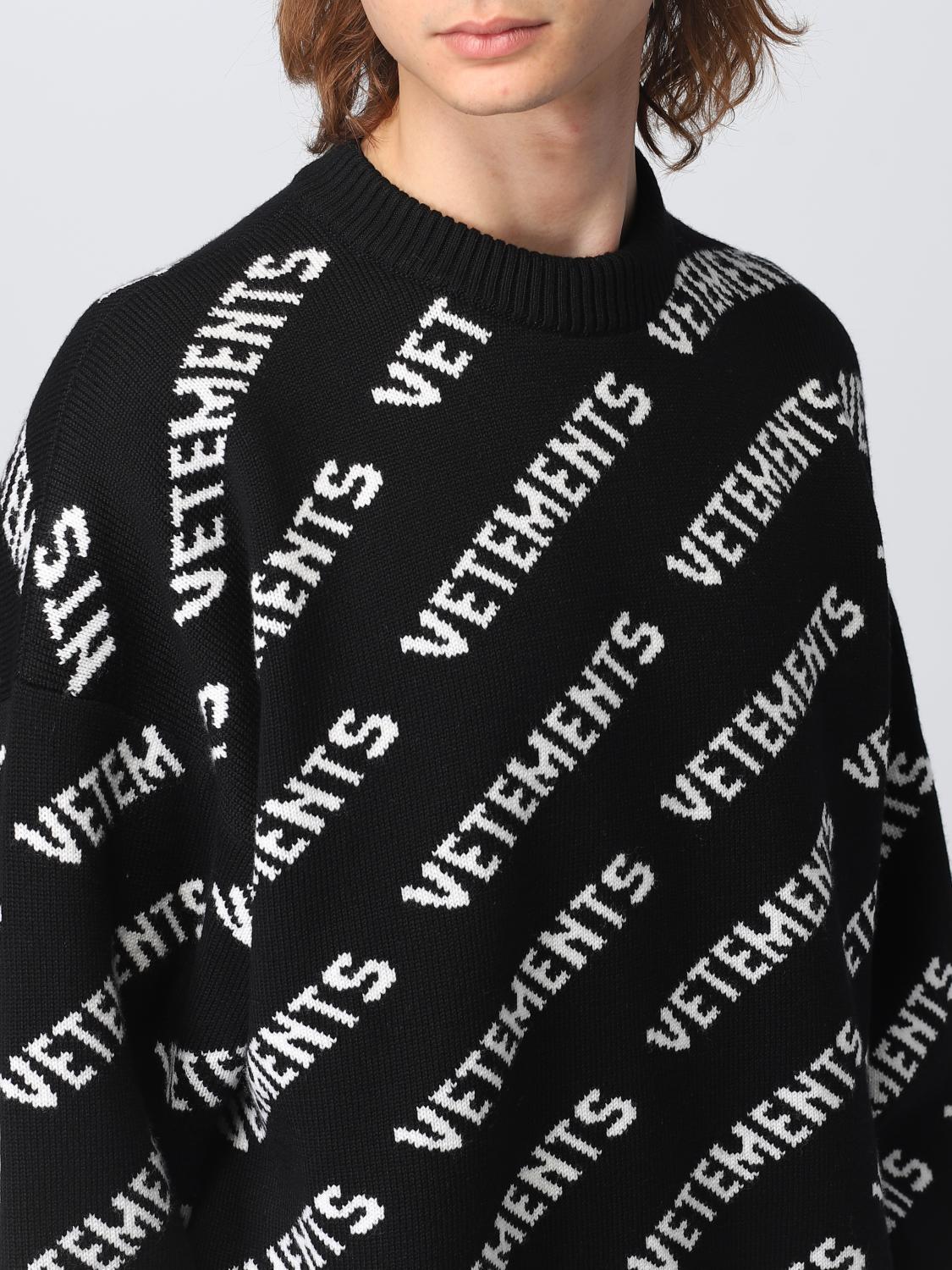 VETEMENTS PULL: Pull homme Vetements, Noir - Img 5