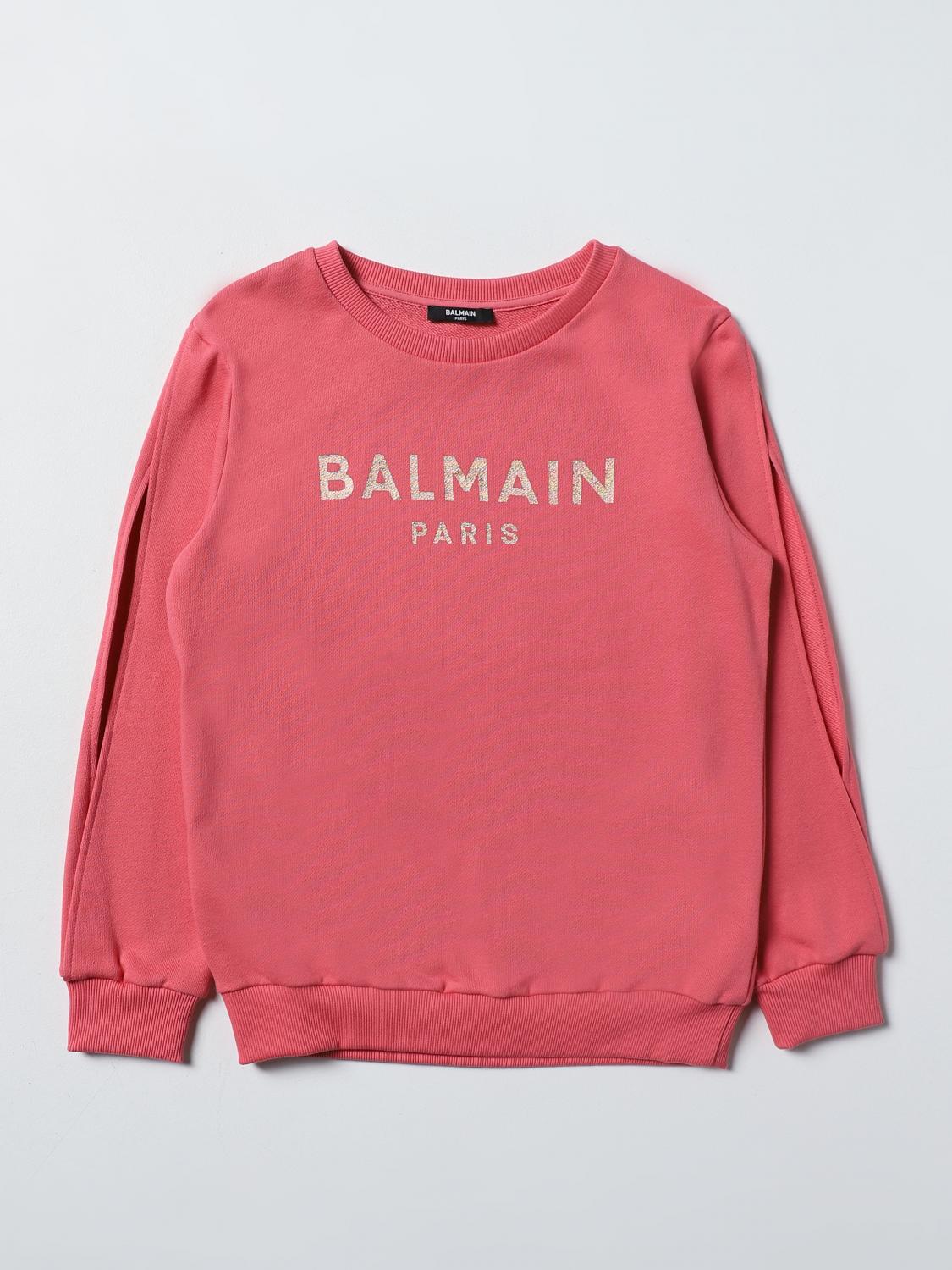 BALMAIN PULLOVER: Pullover kinder Balmain Kids, Rot - Img 1