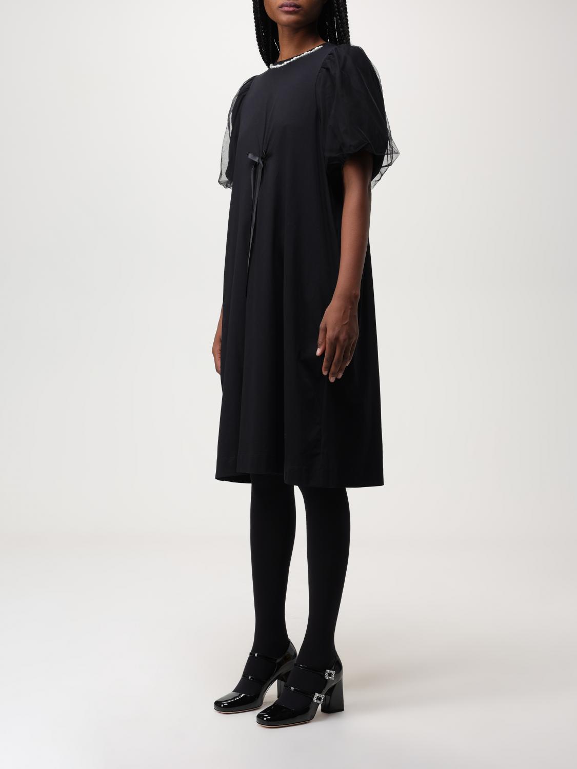 Simone Rocha Dress woman - Black | 7226B0553 | GIGLIO.COM
