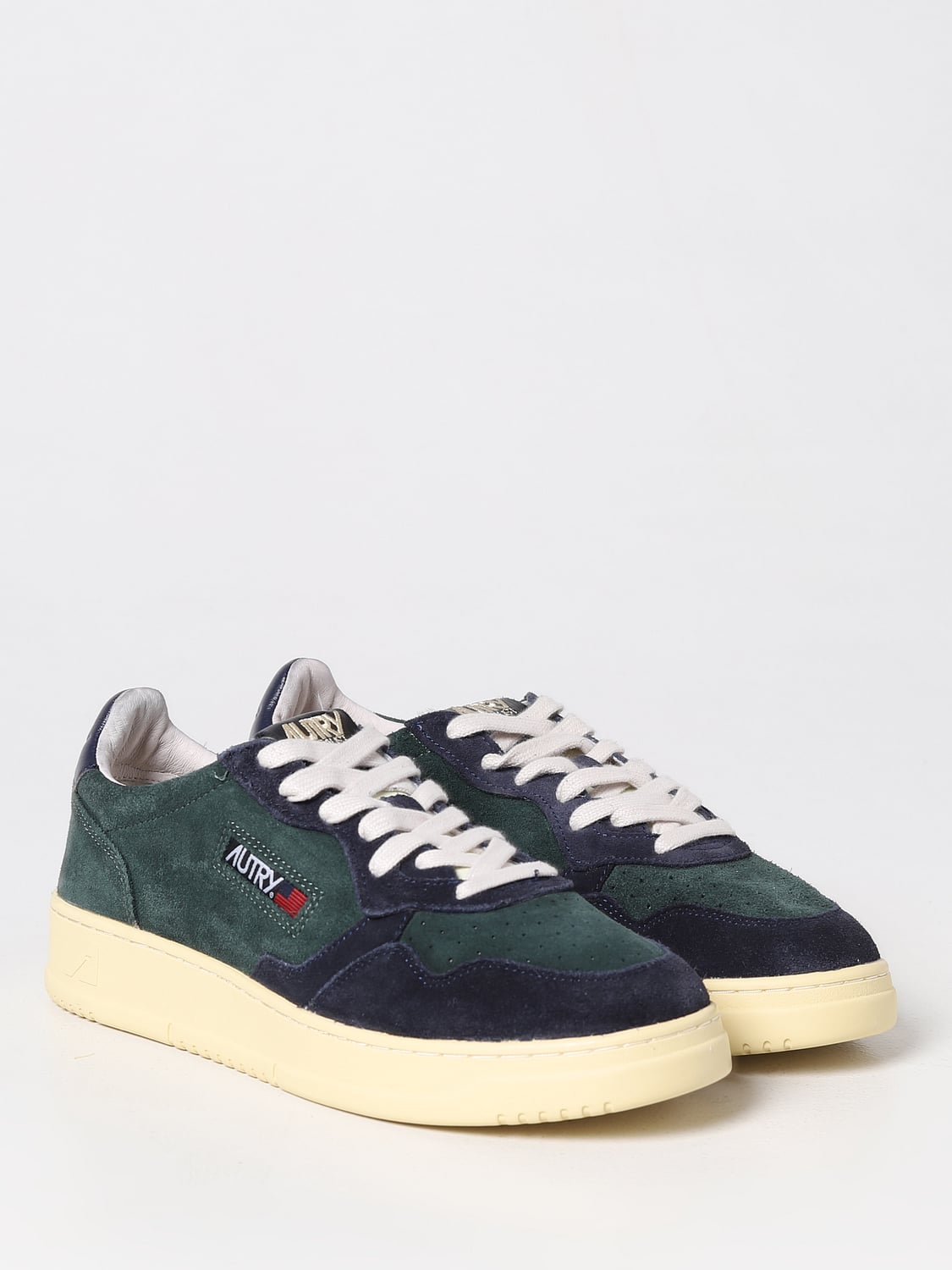AUTRY: Medalist sneakers in suede - Blue | Autry sneakers AULMSS17 ...