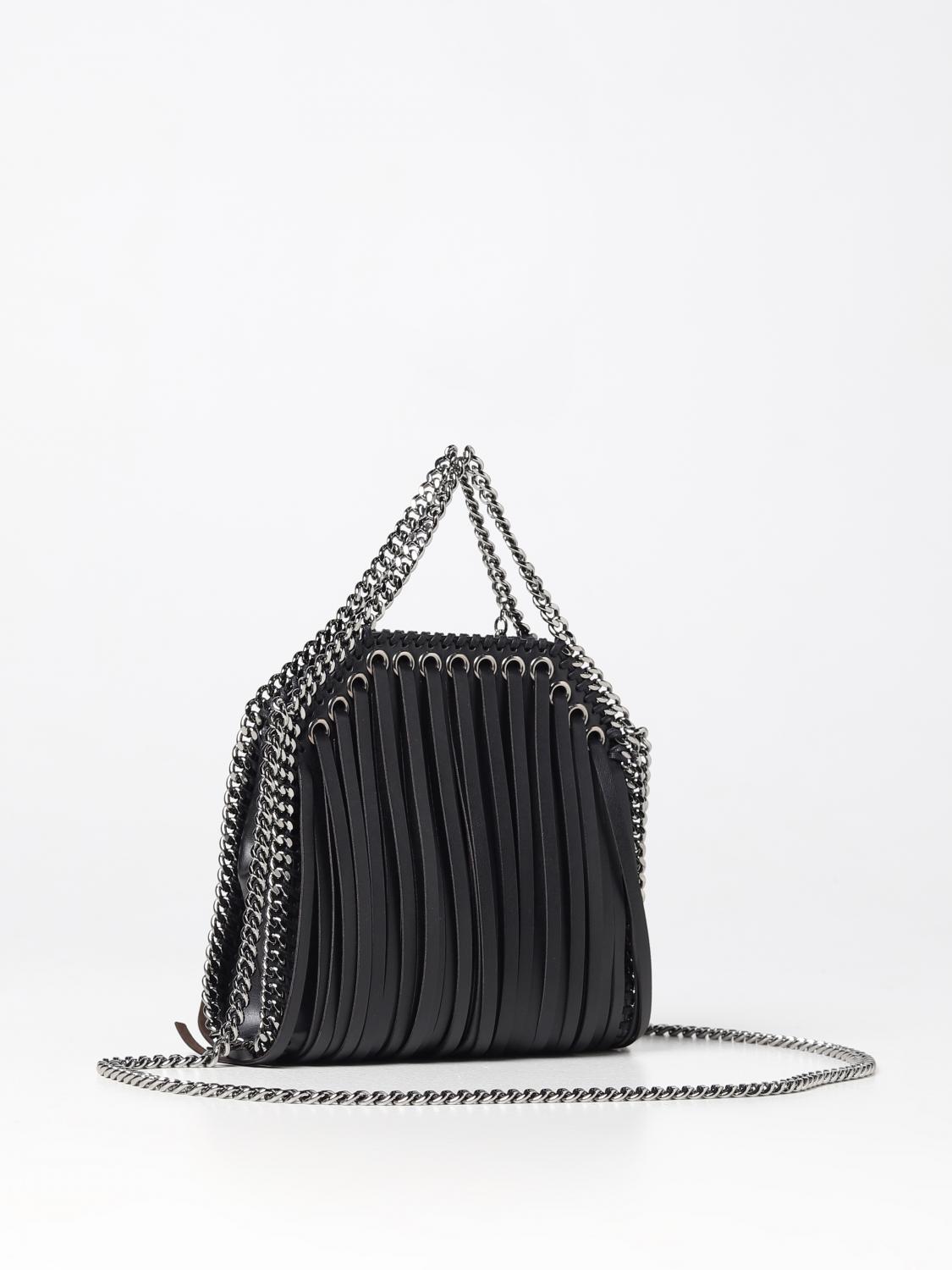 Stella McCartney Falabella bag in synthetic leather with fringes