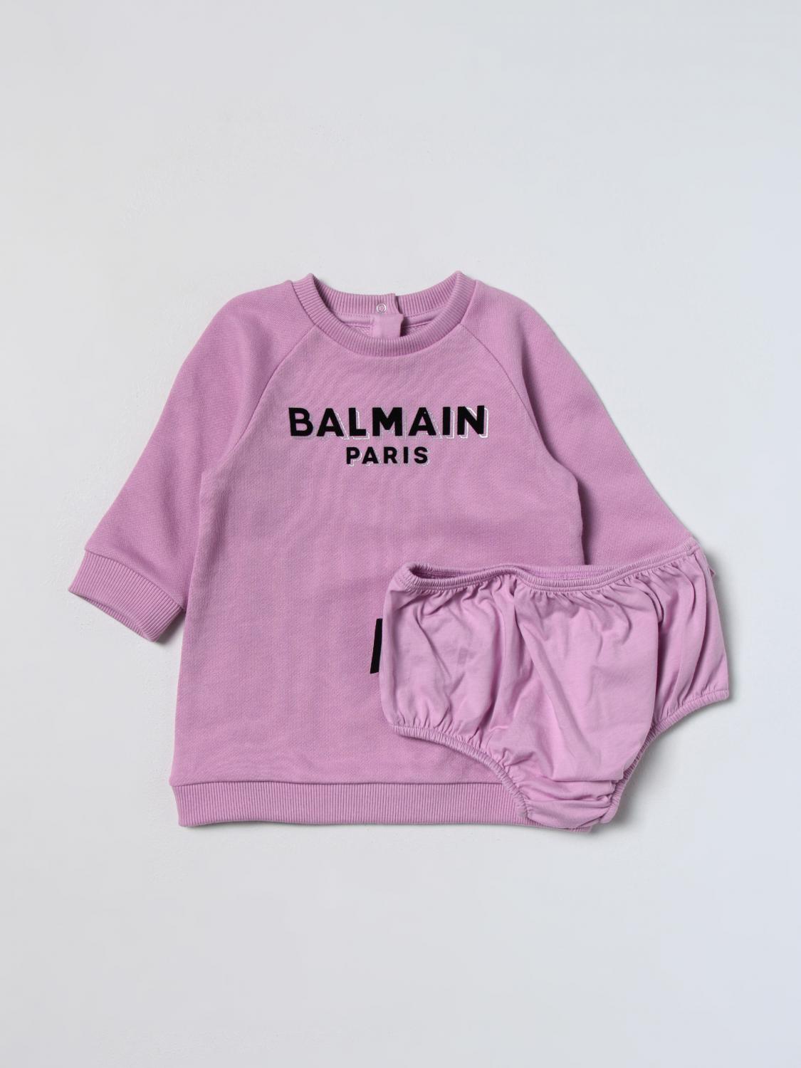 BALMAIN ROMPER: Sweater kids Balmain Kids, Lilac - Img 1