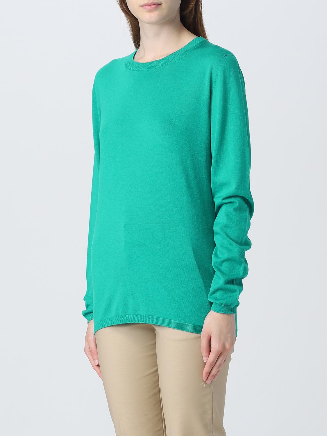 トップス macs Viscose V-neck cardigan, jade | Max Mara