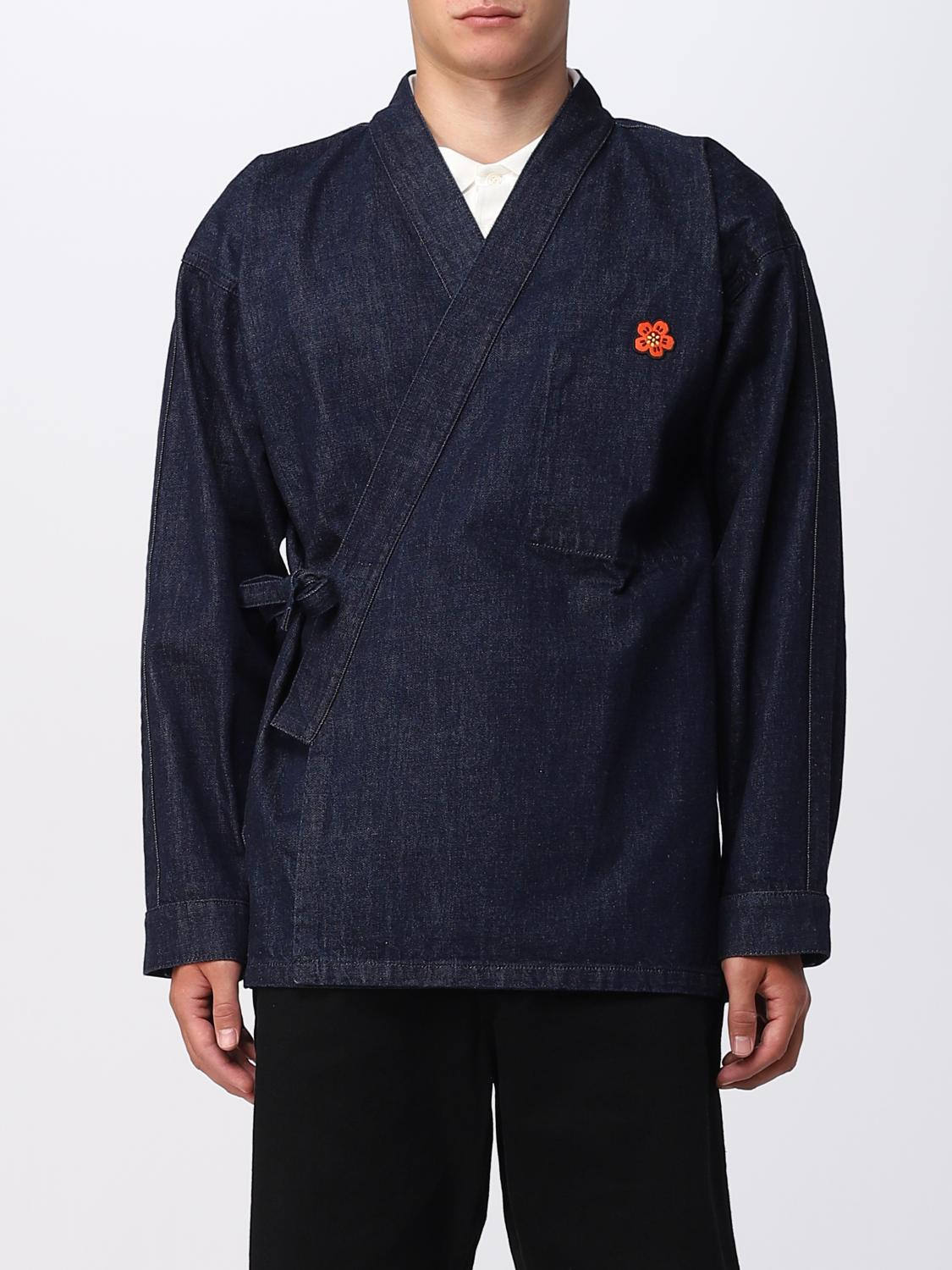 KENZO JACKE: Mantel herren Kenzo, Blau - Img 1