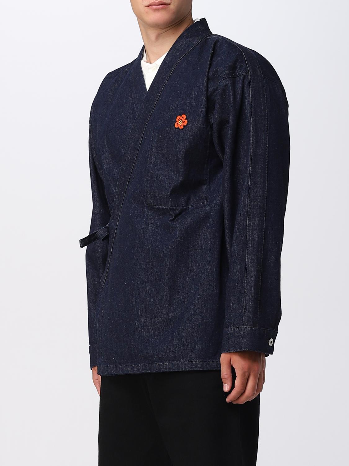 KENZO JACKE: Mantel herren Kenzo, Blau - Img 4