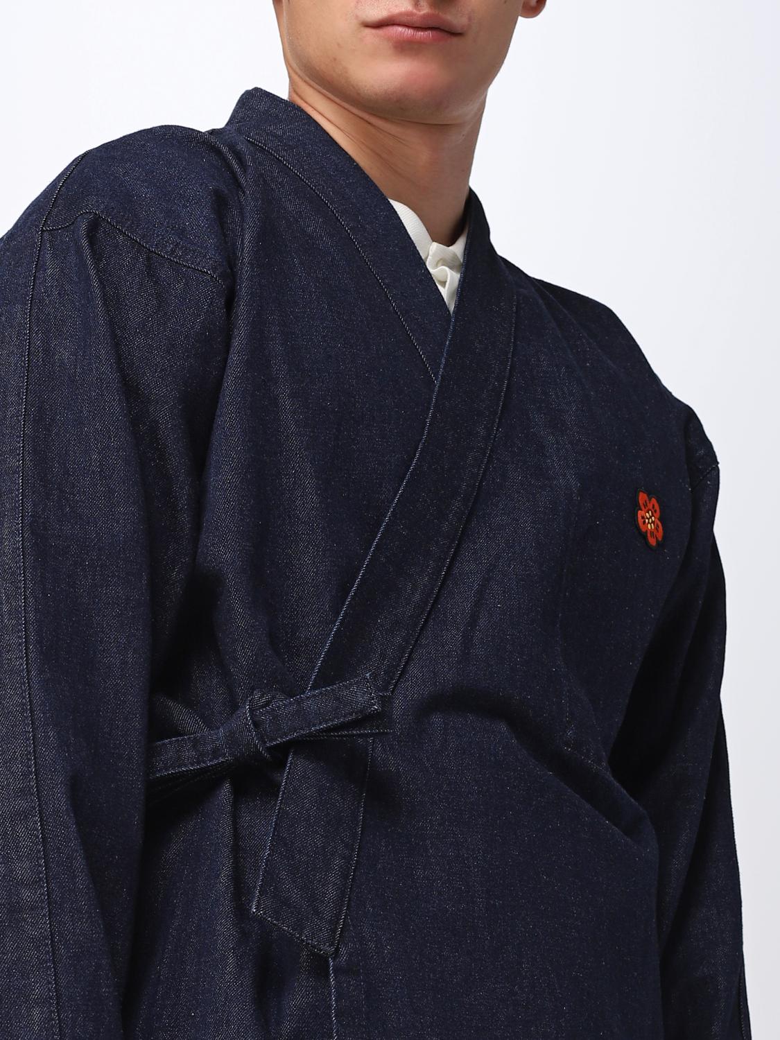 KENZO JACKE: Mantel herren Kenzo, Blau - Img 5