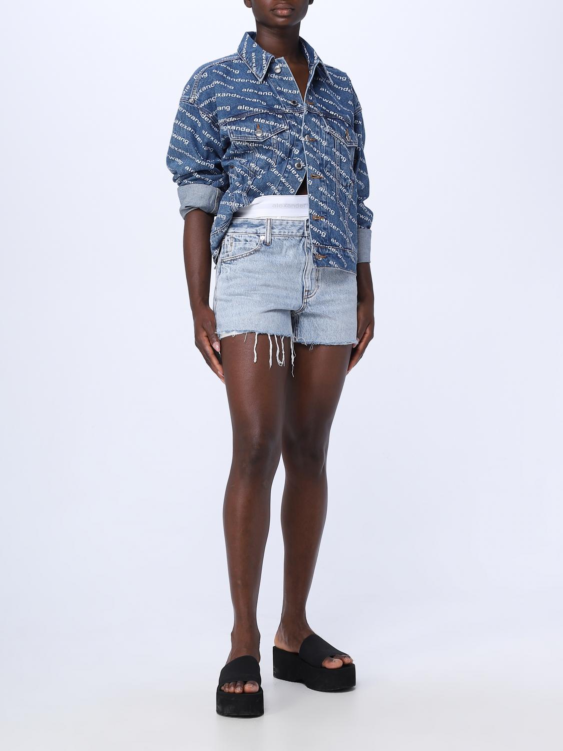 ALEXANDER WANG 재킷: 재킷 여성 Alexander Wang, 데님 - Img 2