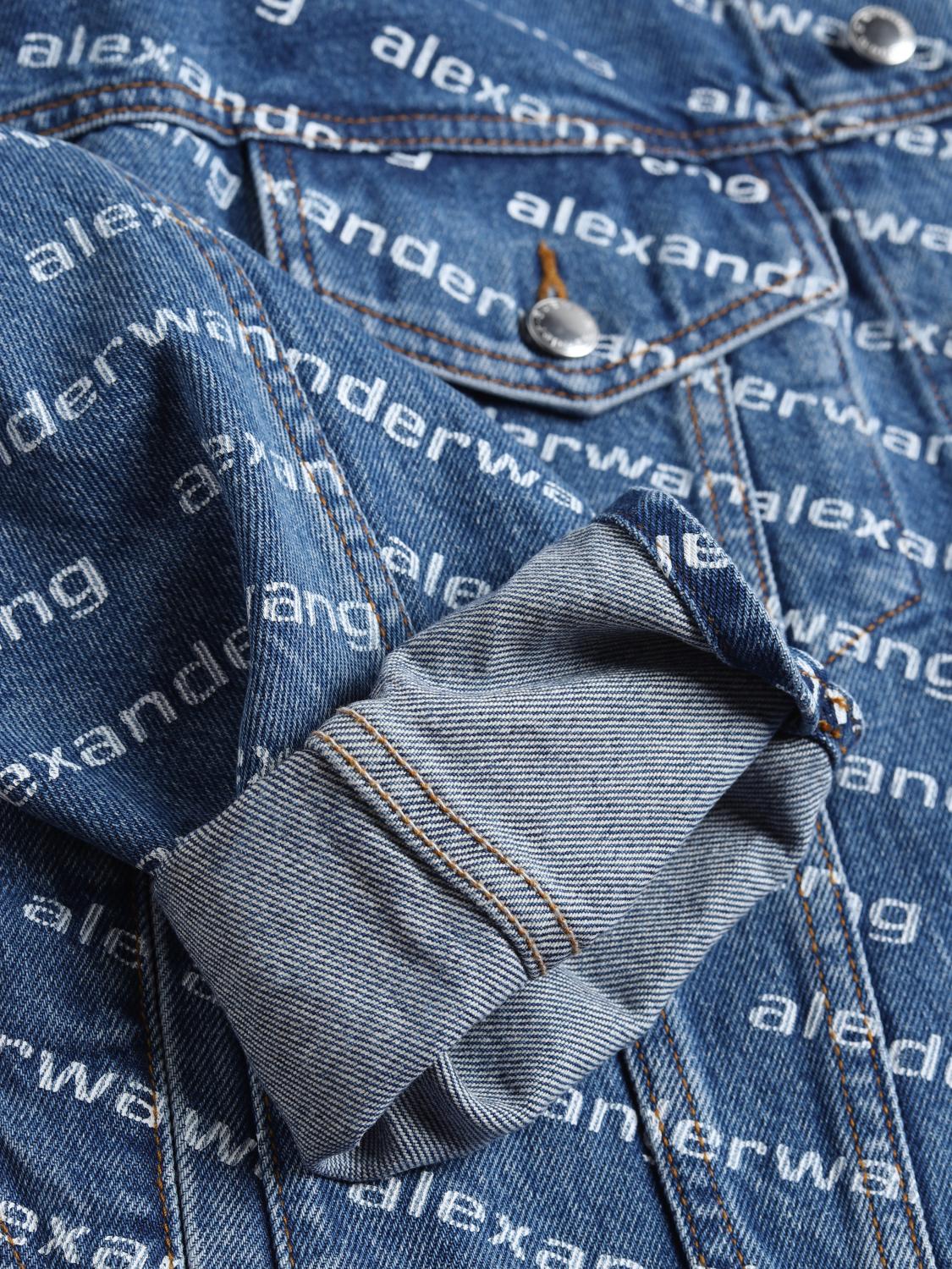 ALEXANDER WANG 재킷: 재킷 여성 Alexander Wang, 데님 - Img 6