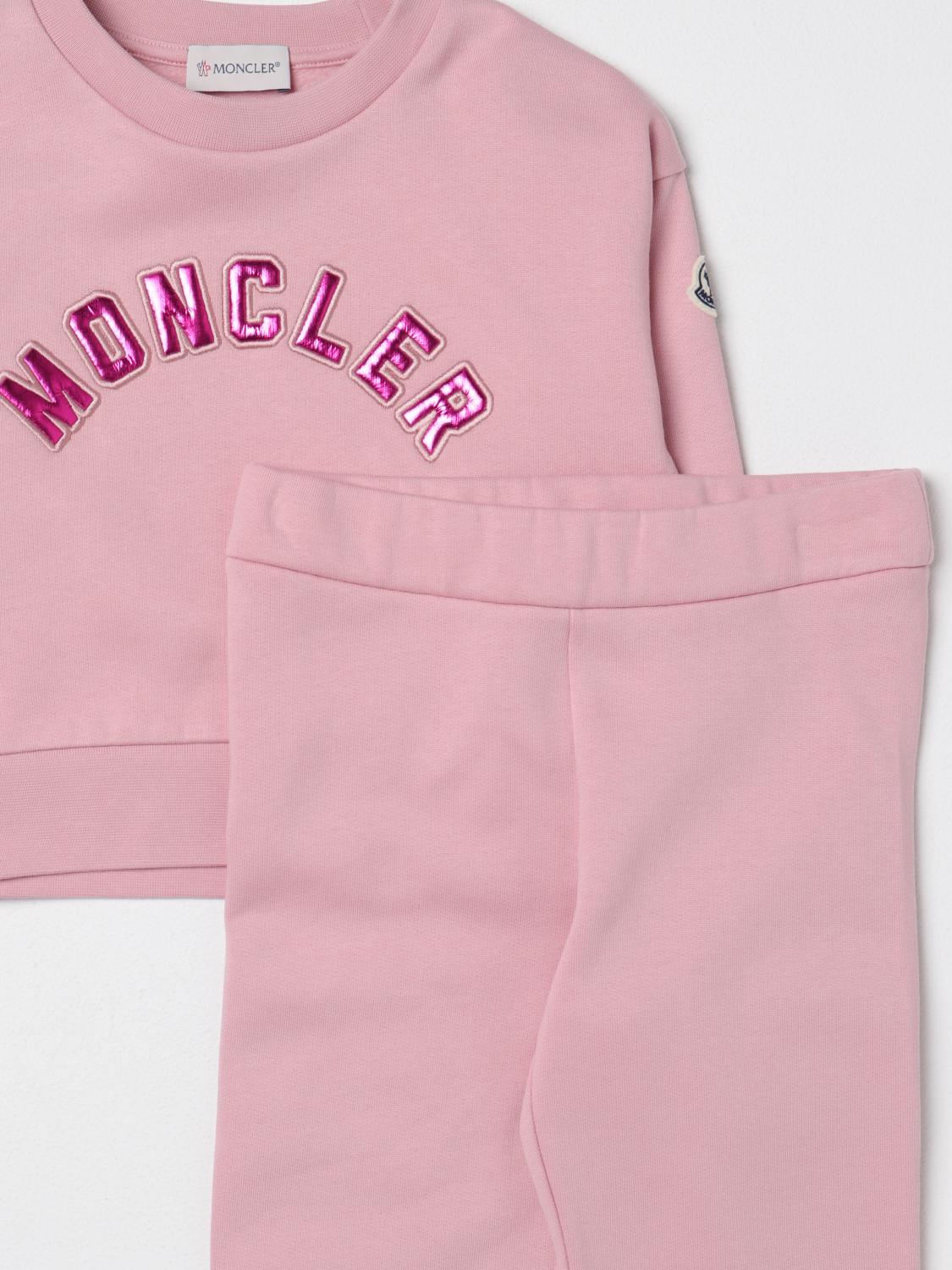 MONCLER CONJUNTO: Conjuntos niños Moncler, Rosa - Img 3